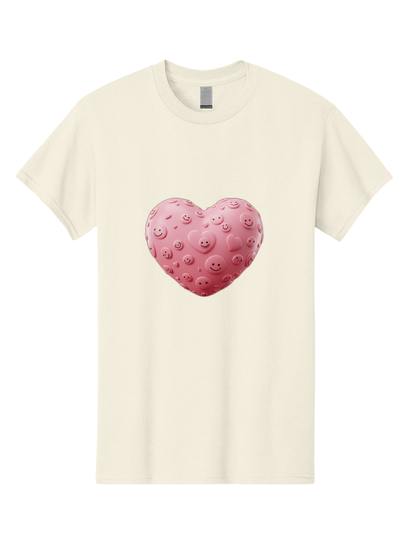 Smiley-Heart-4 Men'S Graphic Tee, 100% Cotton, Comfortable Casual Summer Wear, Machine Washable, Vintage Camera, Old Camera, Antique Camera, Black Camera, Classic Photography, Photography Equipment, Nostalgic Device, Film Camera, Camera Art Baj775