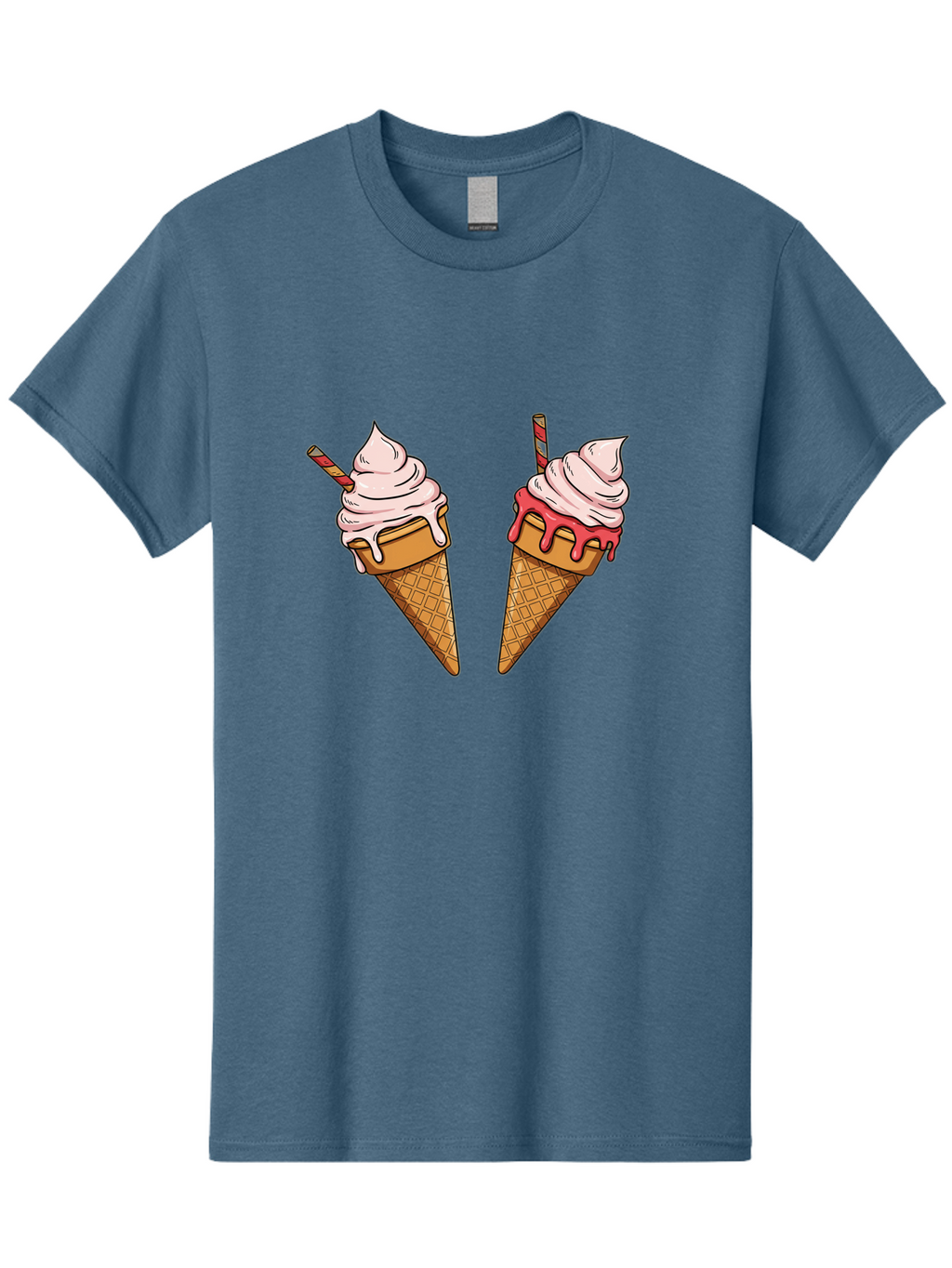 Soft-Serve-Ice-Cream Men'S Graphic Tee, 100% Cotton, Comfortable Casual Summer Wear, Machine Washable, Vintage Camera, Old Camera, Antique Camera, Black Camera, Classic Photography, Photography Equipment, Nostalgic Device, Film Camera, Baj792