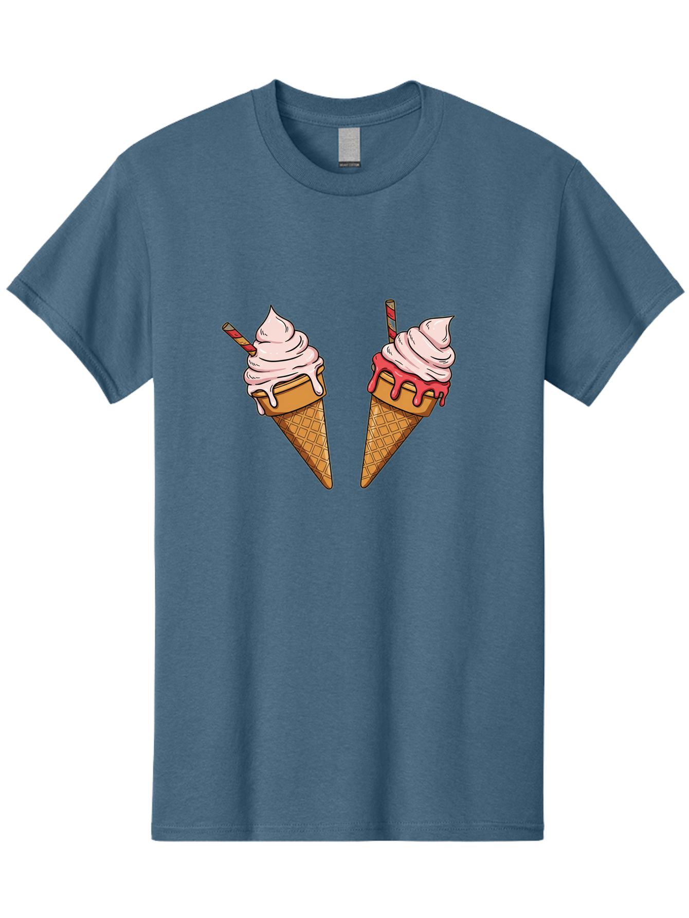 Soft-Serve-Ice-Cream Men'S Graphic Tee, 100% Cotton, Comfortable Casual Summer Wear, Machine Washable, Vintage Camera, Old Camera, Antique Camera, Black Camera, Classic Photography, Photography Equipment, Nostalgic Device, Film Camera, Baj792