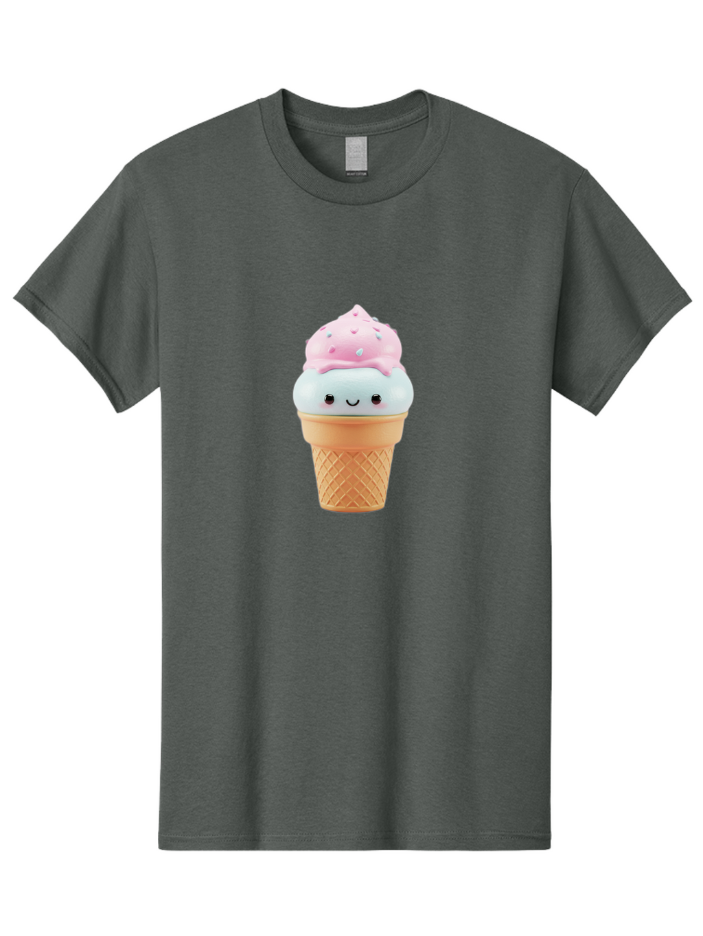 Squishy-Ice-Cream Men'S Graphic Tee, 100% Cotton, Comfortable Casual Summer Wear, Machine Washable, Vintage Camera, Old Camera, Antique Camera, Black Camera, Classic Photography, Photography Equipment, Nostalgic Device, Film Camera, Camera Art Baj793