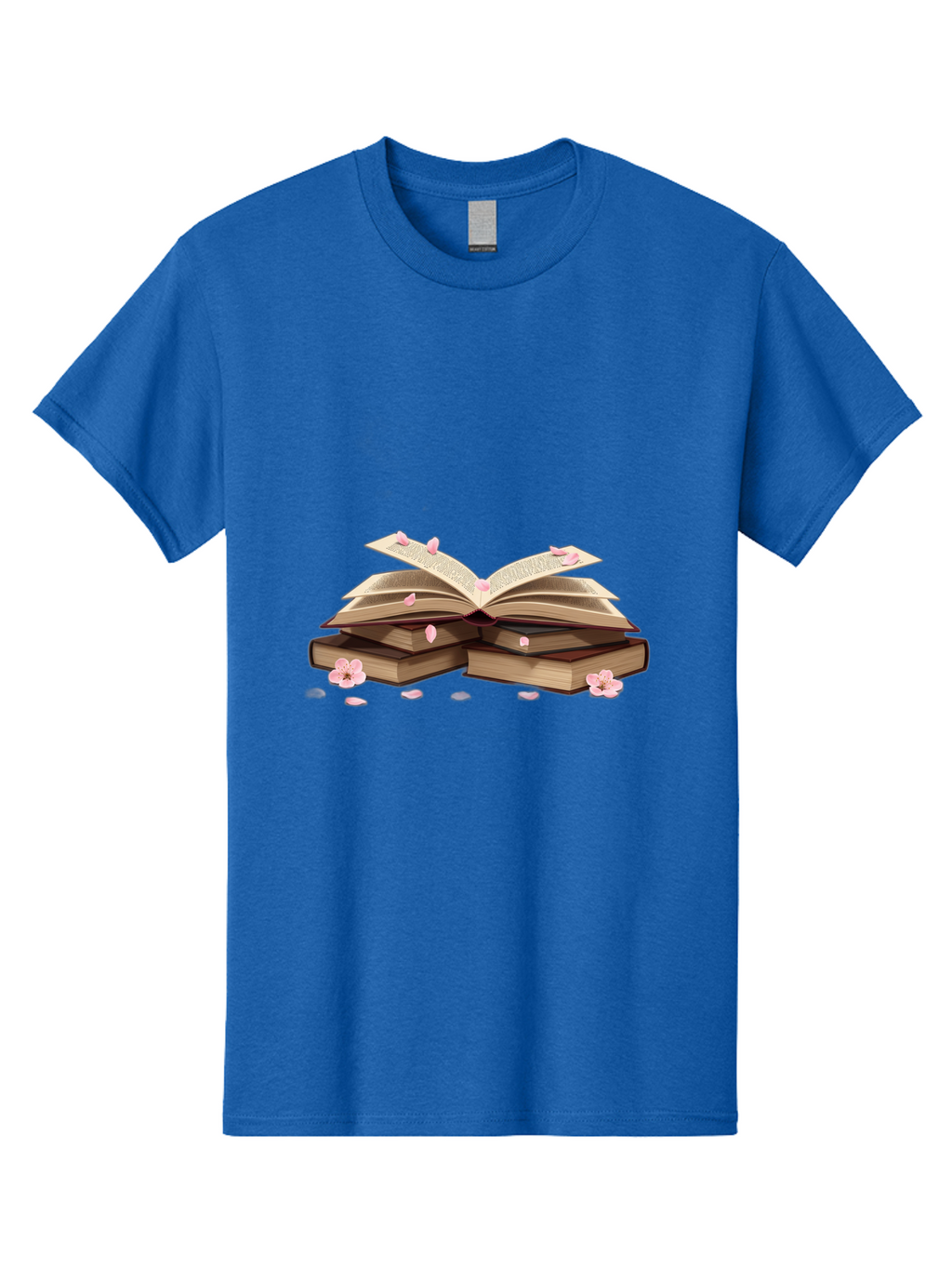 Stacked-Books-With-Cherry-Blossoms Men'S Graphic Tee, 100% Cotton, Comfortable Casual Summer Wear, Machine Washable, Vintage Camera, Old Camera, Antique Camera, Black Camera, Classic Photography, Photography Equipment, Nostalgic Device, Baj794