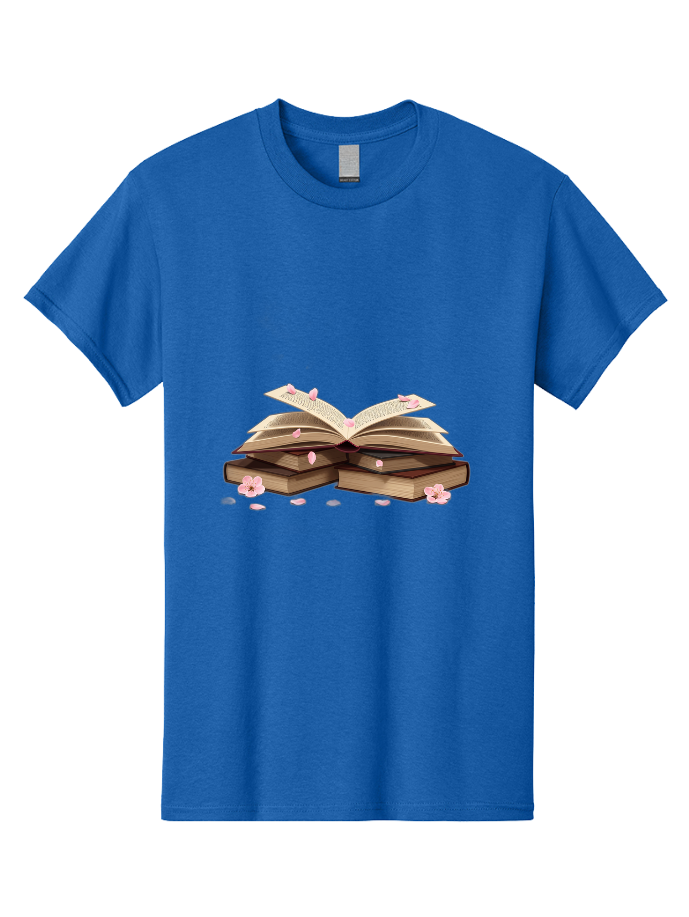 Stacked-Books-With-Cherry-Blossoms Men'S Graphic Tee, 100% Cotton, Comfortable Casual Summer Wear, Machine Washable, Vintage Camera, Old Camera, Antique Camera, Black Camera, Classic Photography, Photography Equipment, Nostalgic Device, Baj794