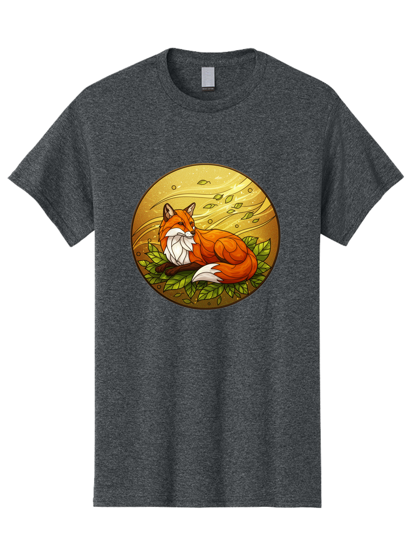 Stained-Glass-Fox Men'S Graphic Tee, 100% Cotton, Comfortable Casual Summer Wear, Machine Washable, Vintage Camera, Old Camera, Antique Camera, Black Camera, Classic Photography, Photography Equipment, Nostalgic Device, Film Camera, Camera Art Baj795