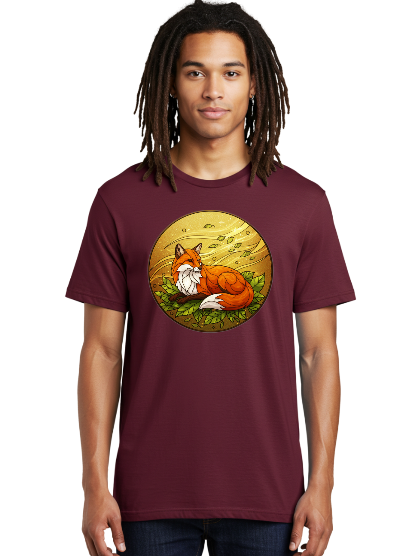 Stained-Glass-Fox Men'S Graphic Tee, 100% Cotton, Comfortable Casual Summer Wear, Machine Washable, Vintage Camera, Old Camera, Antique Camera, Black Camera, Classic Photography, Photography Equipment, Nostalgic Device, Film Camera, Camera Art Baj795