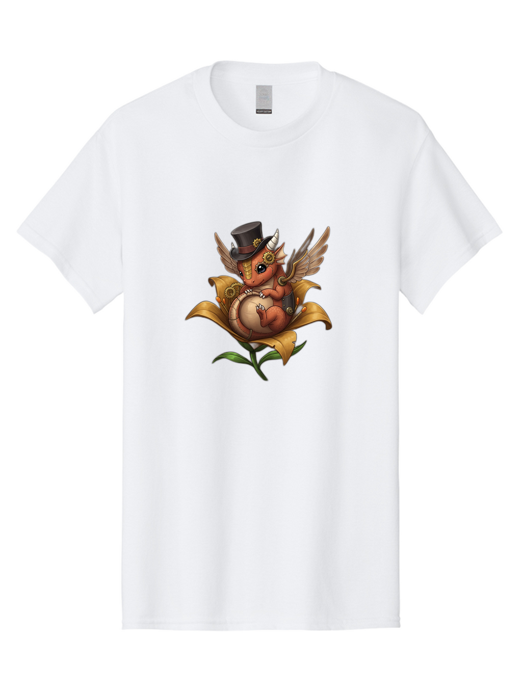 Steampunk-Dragon Men'S Graphic Tee, 100% Cotton, Comfortable Casual Summer Wear, Machine Washable, Vintage Camera, Old Camera, Antique Camera, Black Camera, Classic Photography, Photography Equipment, Nostalgic Device, Film Camera, Camera Art Baj796