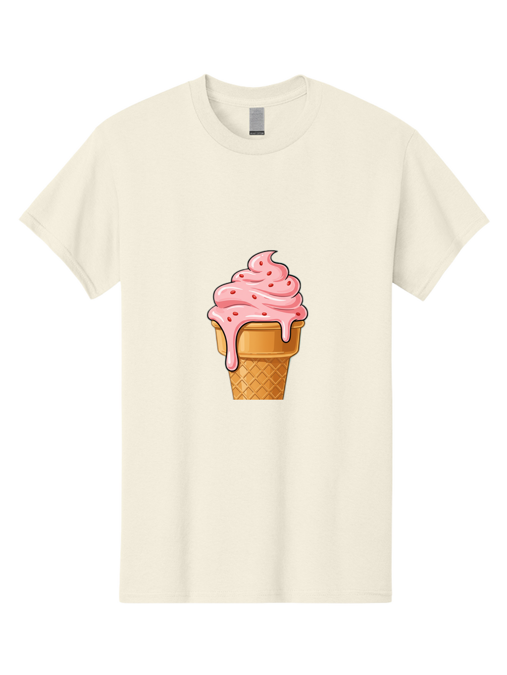 Strawberry-Ice-Cream-Cone Men'S Graphic Tee, 100% Cotton, Comfortable Casual Summer Wear, Machine Washable, Vintage Camera, Old Camera, Antique Camera, Black Camera, Classic Photography, Photography Equipment, Nostalgic Device, Film Camera, Baj802