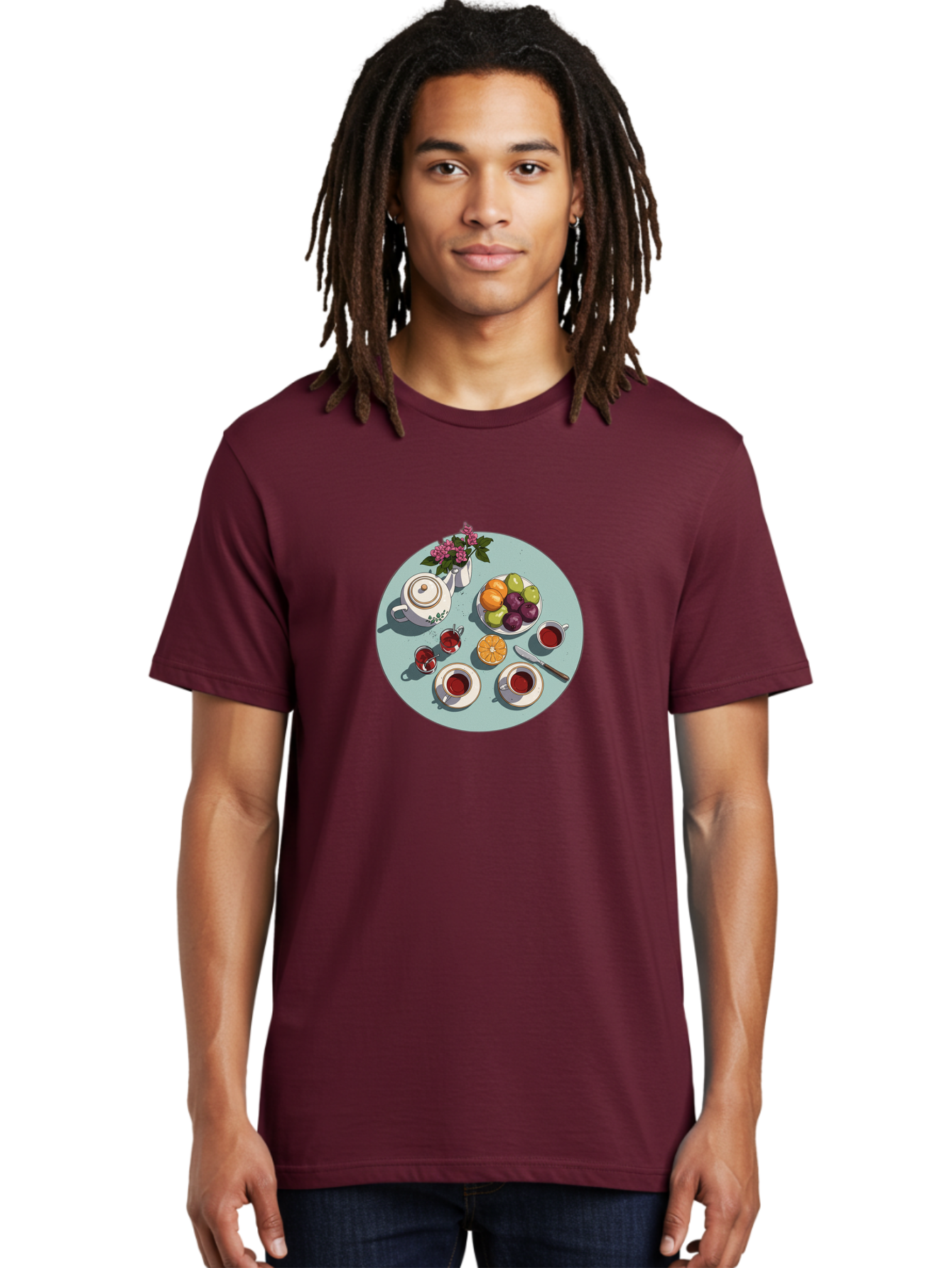 Tea-Time Men'S Graphic Tee, 100% Cotton, Comfortable Casual Summer Wear, Machine Washable, Vintage Camera, Old Camera, Antique Camera, Black Camera, Classic Photography, Photography Equipment, Nostalgic Device, Film Camera, Camera Art Baj817