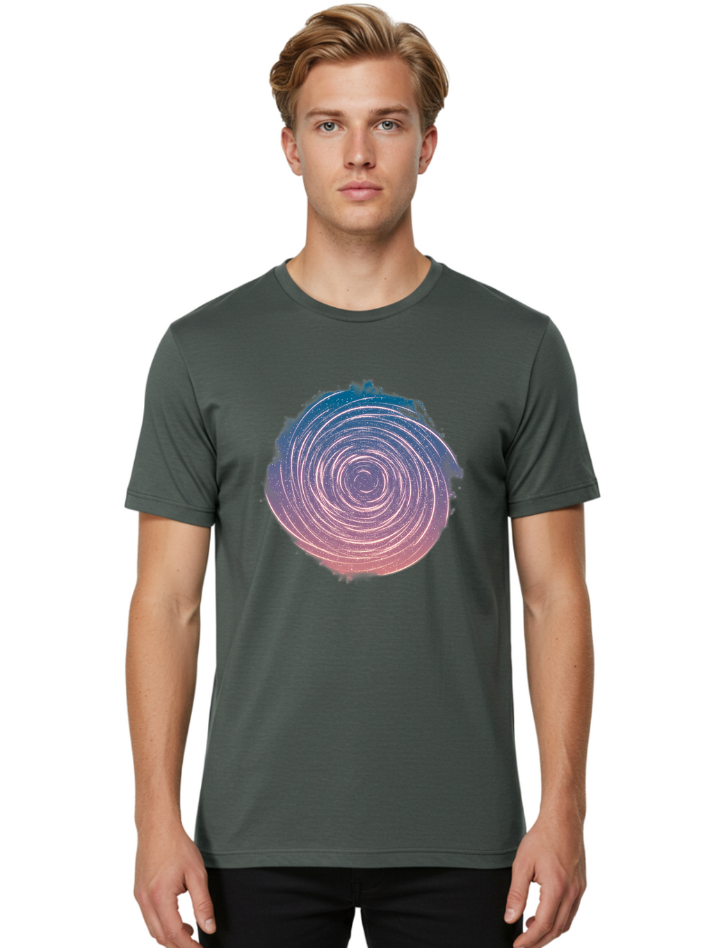Tree-Rings Men'S Graphic Tee, 100% Cotton, Comfortable Casual Summer Wear, Machine Washable, Vintage Camera, Old Camera, Antique Camera, Black Camera, Classic Photography, Photography Equipment, Nostalgic Device, Film Camera, Camera Art Baj827