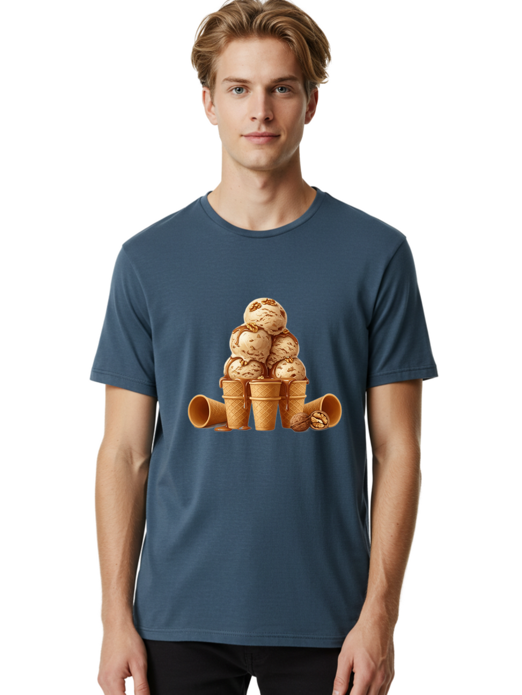 Turtle-Ice-Cream-Cones Men'S Graphic Tee, 100% Cotton, Comfortable Casual Summer Wear, Machine Washable, Vintage Camera, Old Camera, Antique Camera, Black Camera, Classic Photography, Photography Equipment, Nostalgic Device, Film Camera, Baj828