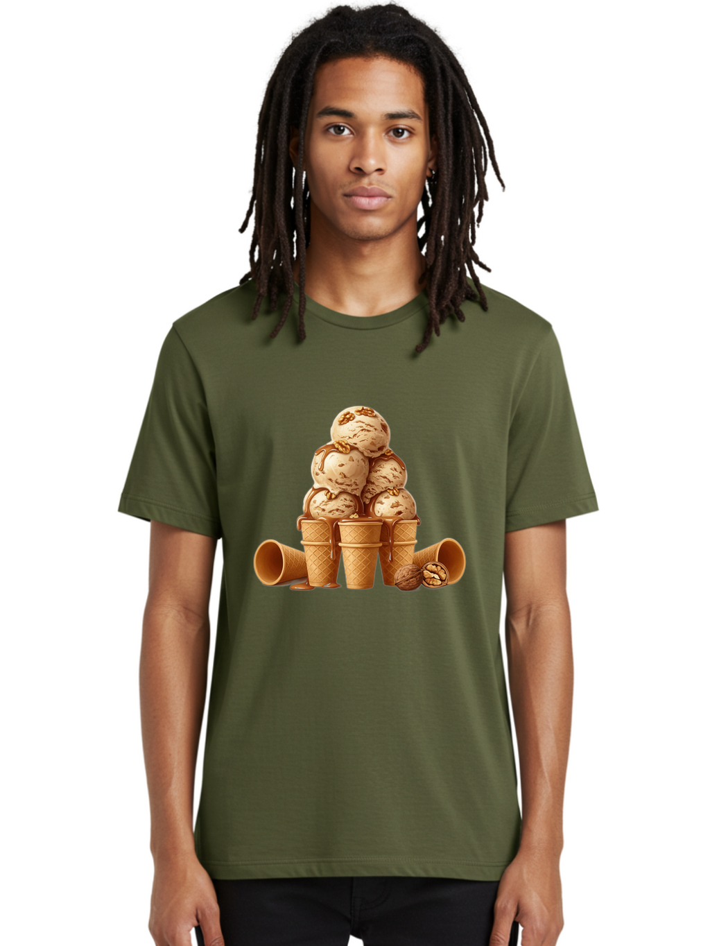 Turtle-Ice-Cream-Cones Men'S Graphic Tee, 100% Cotton, Comfortable Casual Summer Wear, Machine Washable, Vintage Camera, Old Camera, Antique Camera, Black Camera, Classic Photography, Photography Equipment, Nostalgic Device, Film Camera, Baj828