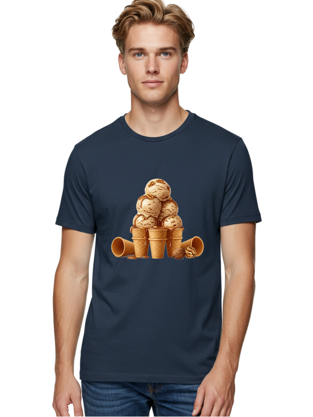 Turtle-Ice-Cream-Cones Men'S Graphic Tee, 100% Cotton, Comfortable Casual Summer Wear, Machine Washable, Vintage Camera, Old Camera, Antique Camera, Black Camera, Classic Photography, Photography Equipment, Nostalgic Device, Film Camera, Baj828