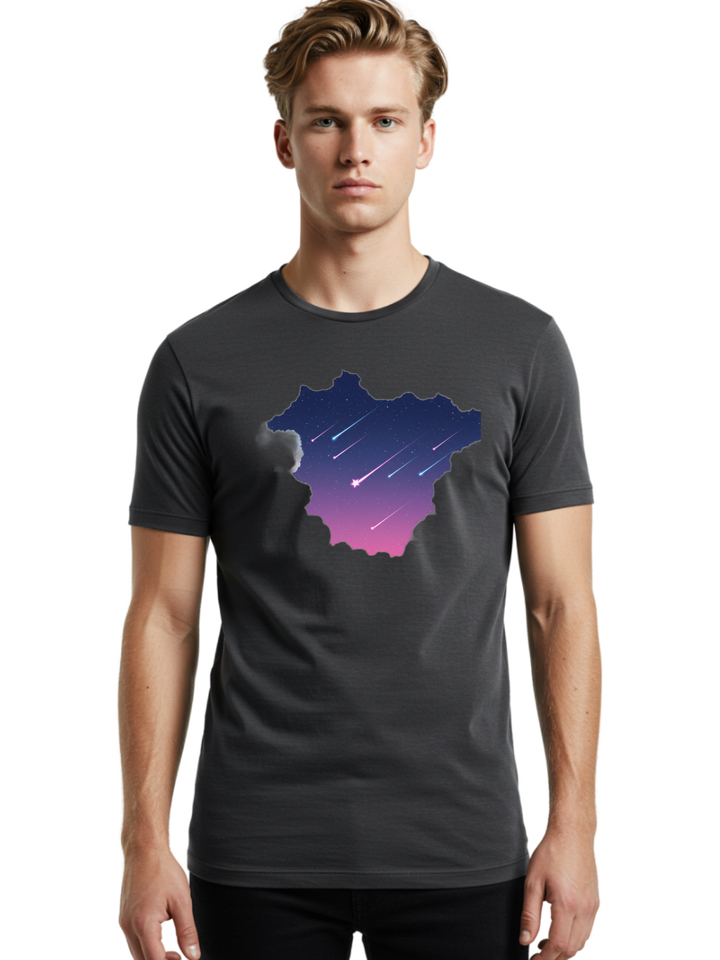 Vietnam-Meteor-Shower Men'S Graphic Tee, 100% Cotton, Comfortable Casual Summer Wear, Machine Washable, Vintage Camera, Old Camera, Antique Camera, Black Camera, Classic Photography, Photography Equipment, Nostalgic Device, Film Camera, Baj838