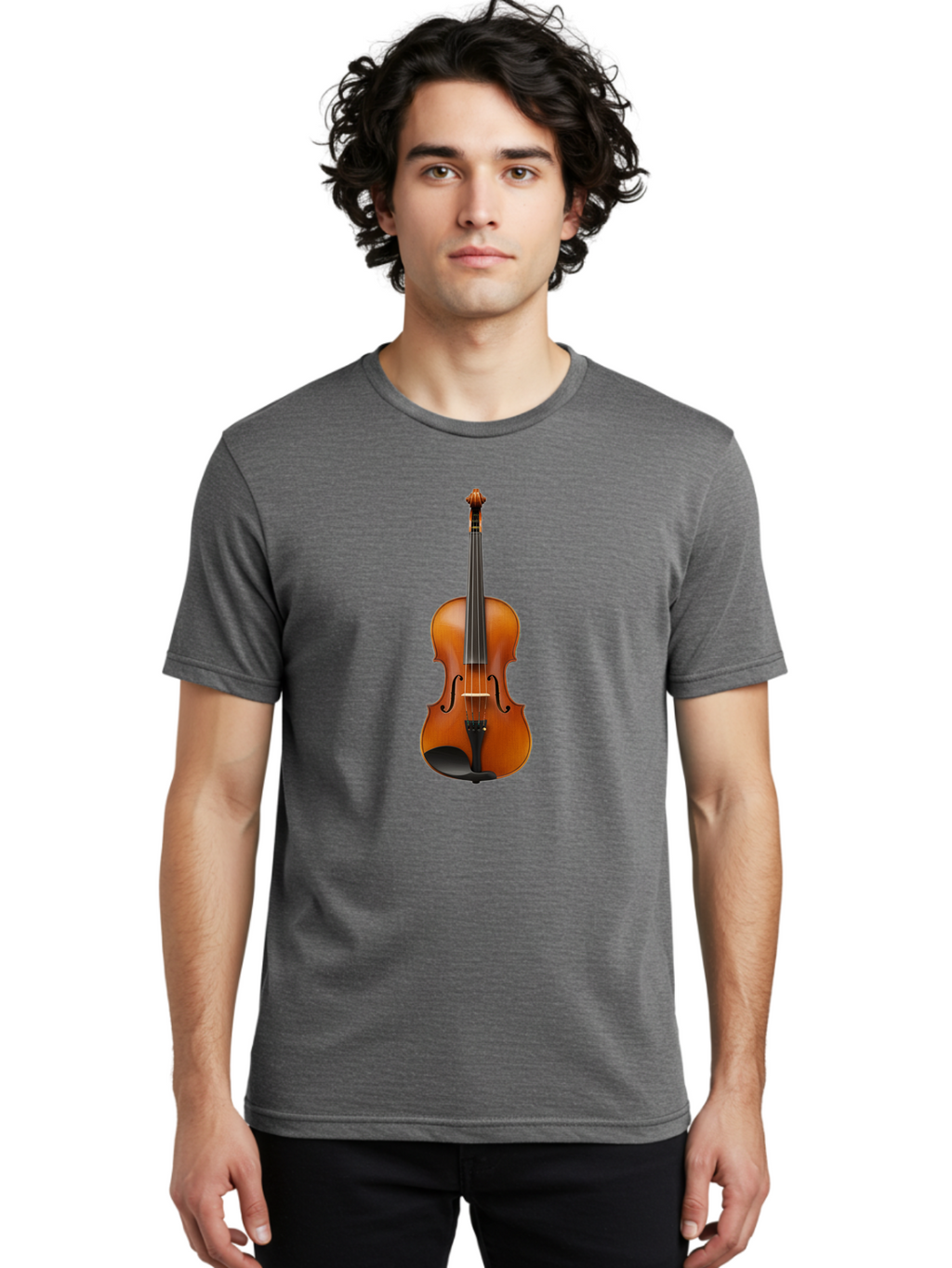 Violin-6 Men'S Graphic Tee, 100% Cotton, Comfortable Casual Summer Wear, Machine Washable, Vintage Camera, Old Camera, Antique Camera, Black Camera, Classic Photography, Photography Equipment, Nostalgic Device, Film Camera, Camera Art Baj844
