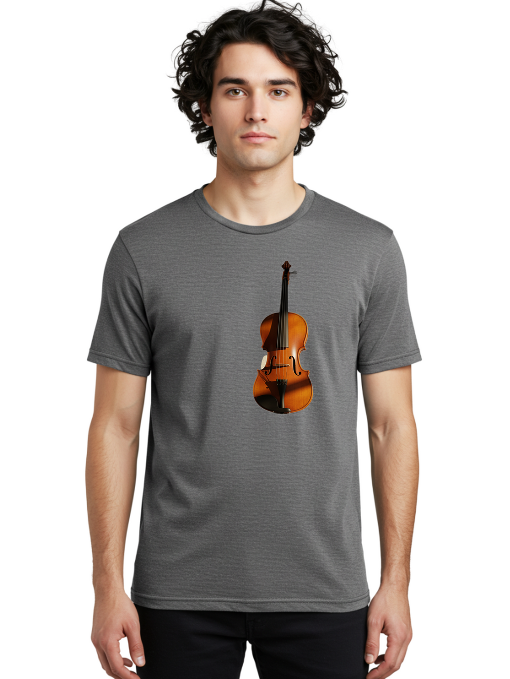 Violin-7 Men'S Graphic Tee, 100% Cotton, Comfortable Casual Summer Wear, Machine Washable, Vintage Camera, Old Camera, Antique Camera, Black Camera, Classic Photography, Photography Equipment, Nostalgic Device, Film Camera, Camera Art Baj845