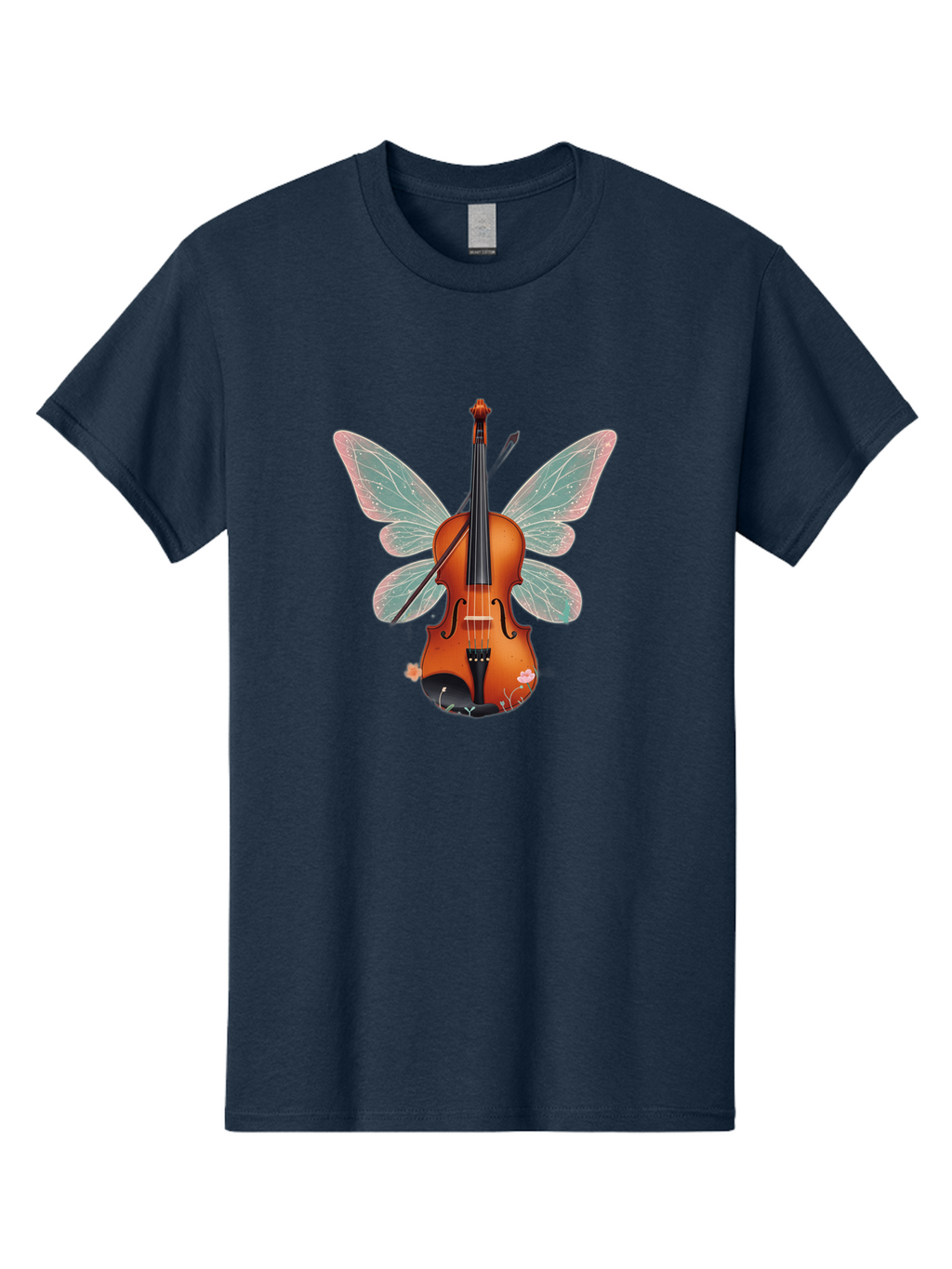 Violin-Butterfly Men'S Graphic Tee, 100% Cotton, Comfortable Casual Summer Wear, Machine Washable, Vintage Camera, Old Camera, Antique Camera, Black Camera, Classic Photography, Photography Equipment, Nostalgic Device, Film Camera, Camera Art Baj847