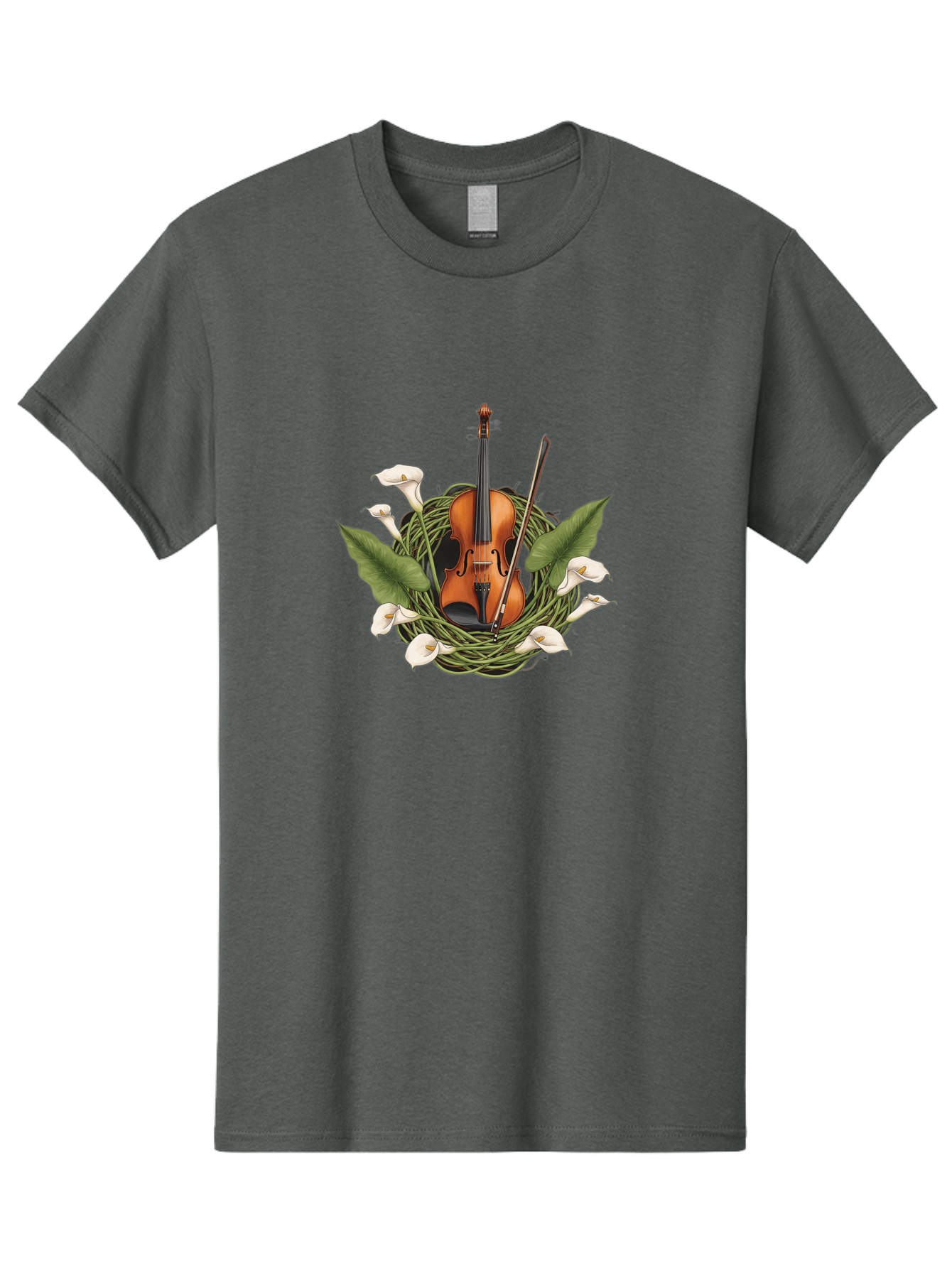 Violin-In-Nest-1 Men'S Graphic Tee, 100% Cotton, Comfortable Casual Summer Wear, Machine Washable, Vintage Camera, Old Camera, Antique Camera, Black Camera, Classic Photography, Photography Equipment, Nostalgic Device, Film Camera, Camera Art Baj849