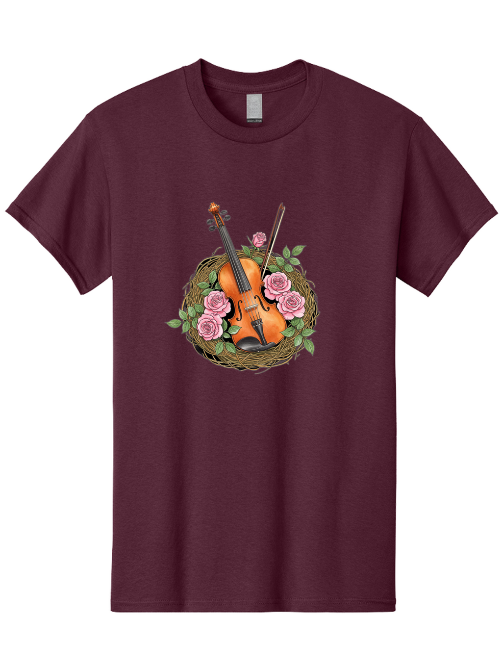 Violin-In-Nest Men'S Graphic Tee, 100% Cotton, Comfortable Casual Summer Wear, Machine Washable, Vintage Camera, Old Camera, Antique Camera, Black Camera, Classic Photography, Photography Equipment, Nostalgic Device, Film Camera, Camera Art Baj850