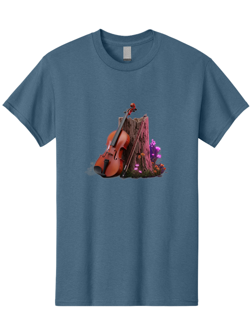 Violin-Tree-Stump Men'S Graphic Tee, 100% Cotton, Comfortable Casual Summer Wear, Machine Washable, Vintage Camera, Old Camera, Antique Camera, Black Camera, Classic Photography, Photography Equipment, Nostalgic Device, Film Camera, Camera Art Baj857