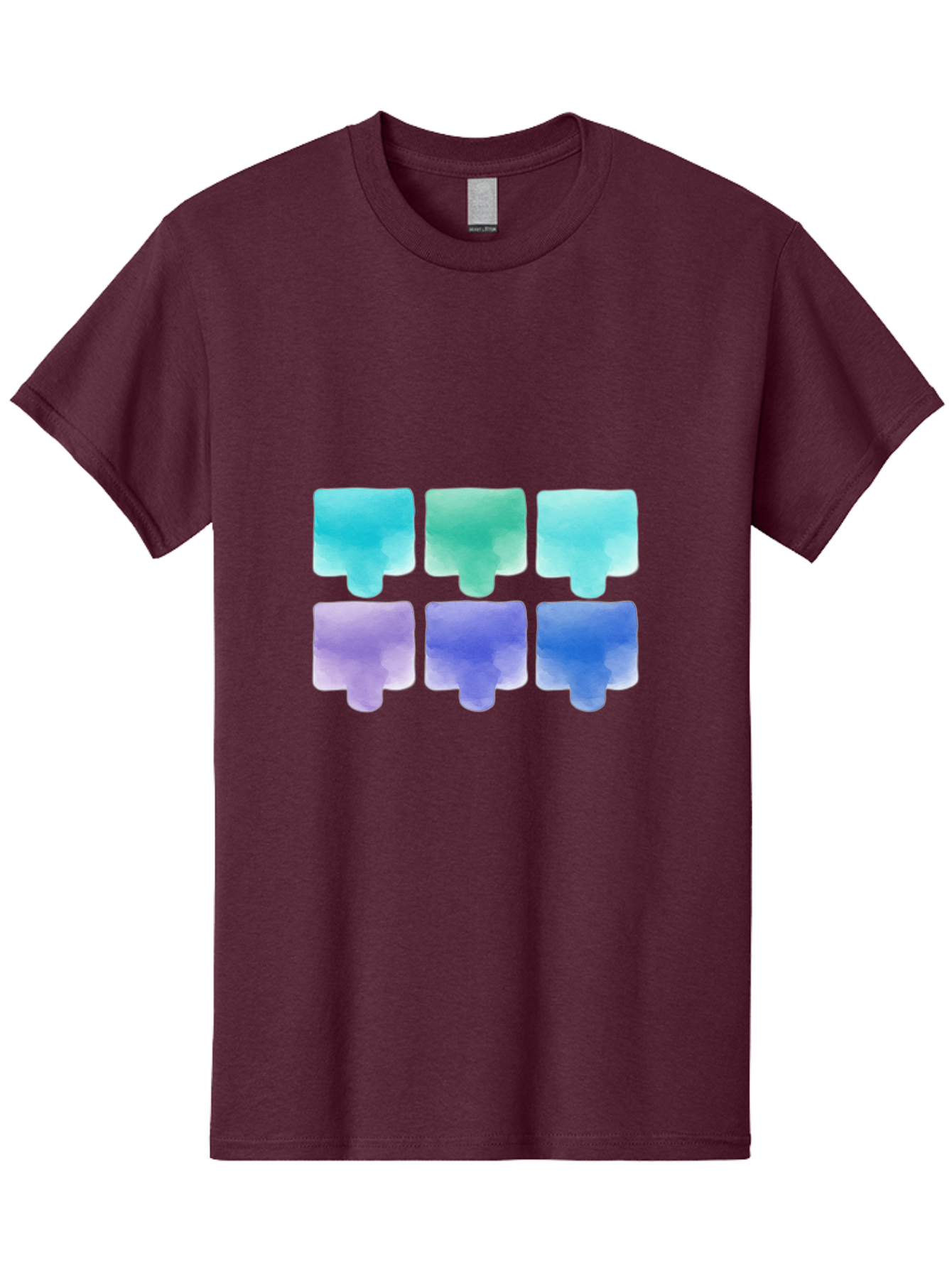 Watercolor-Popsicles Men'S Graphic Tee, 100% Cotton, Comfortable Casual Summer Wear, Machine Washable, Vintage Camera, Old Camera, Antique Camera, Black Camera, Classic Photography, Photography Equipment, Nostalgic Device, Film Camera, Baj868