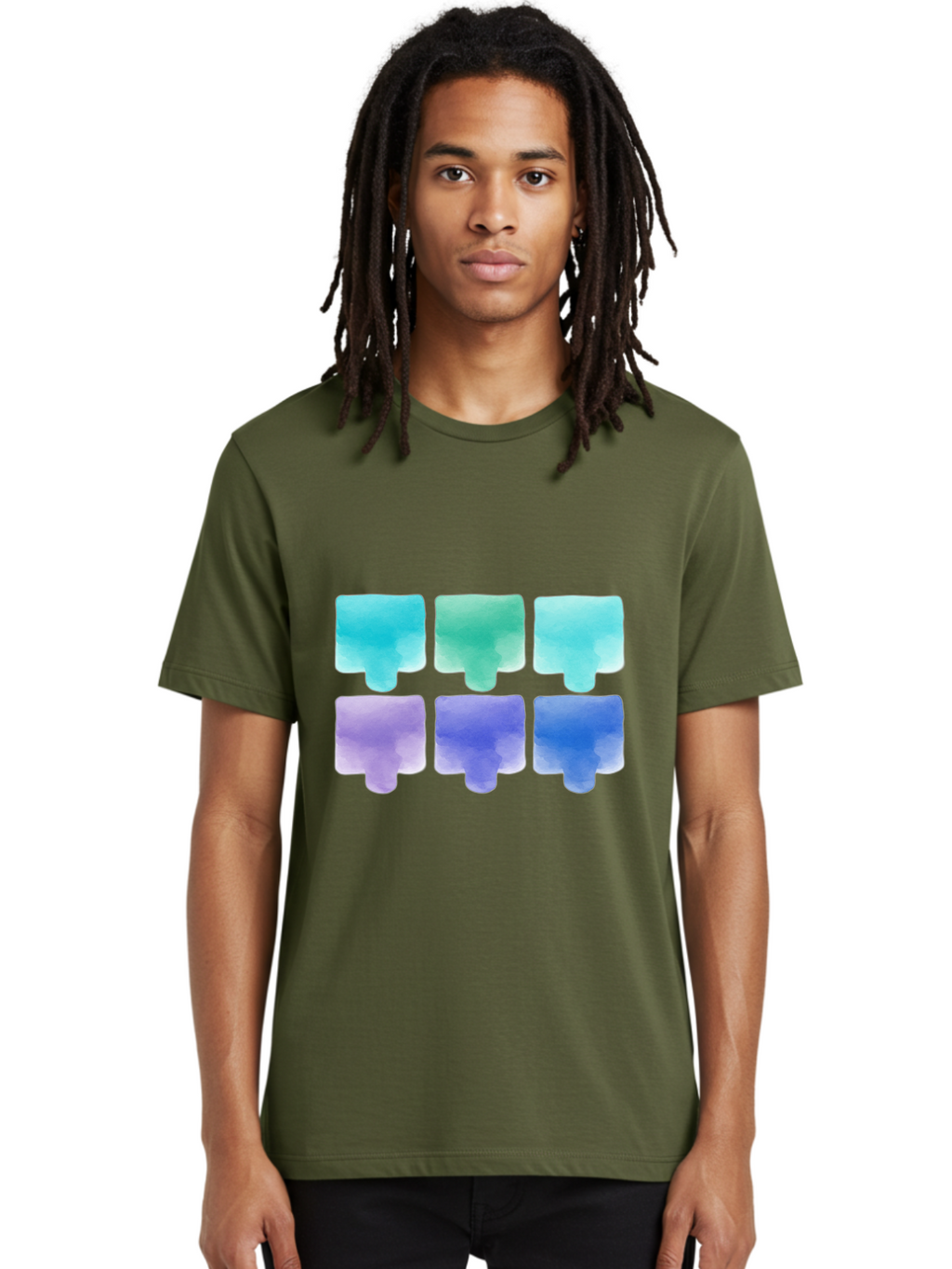 Watercolor-Popsicles Men'S Graphic Tee, 100% Cotton, Comfortable Casual Summer Wear, Machine Washable, Vintage Camera, Old Camera, Antique Camera, Black Camera, Classic Photography, Photography Equipment, Nostalgic Device, Film Camera, Baj868
