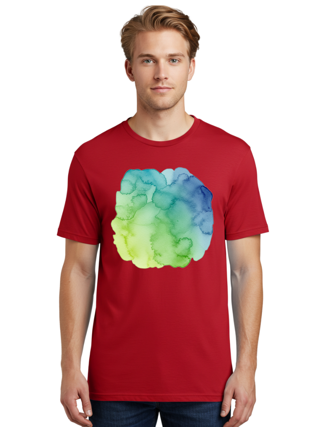 Watercolor-Splash Men'S Graphic Tee, 100% Cotton, Comfortable Casual Summer Wear, Machine Washable, Vintage Camera, Old Camera, Antique Camera, Black Camera, Classic Photography, Photography Equipment, Nostalgic Device, Film Camera, Camera Art Baj869