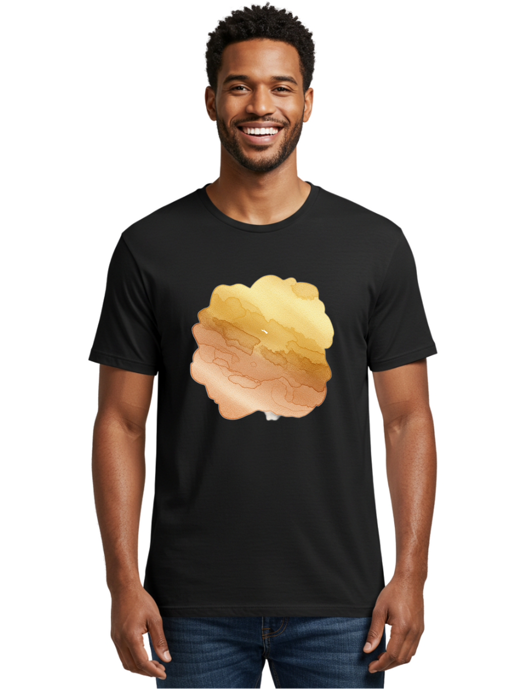 Watercolor-Tree Men'S Graphic Tee, 100% Cotton, Comfortable Casual Summer Wear, Machine Washable, Vintage Camera, Old Camera, Antique Camera, Black Camera, Classic Photography, Photography Equipment, Nostalgic Device, Film Camera, Camera Art Baj871