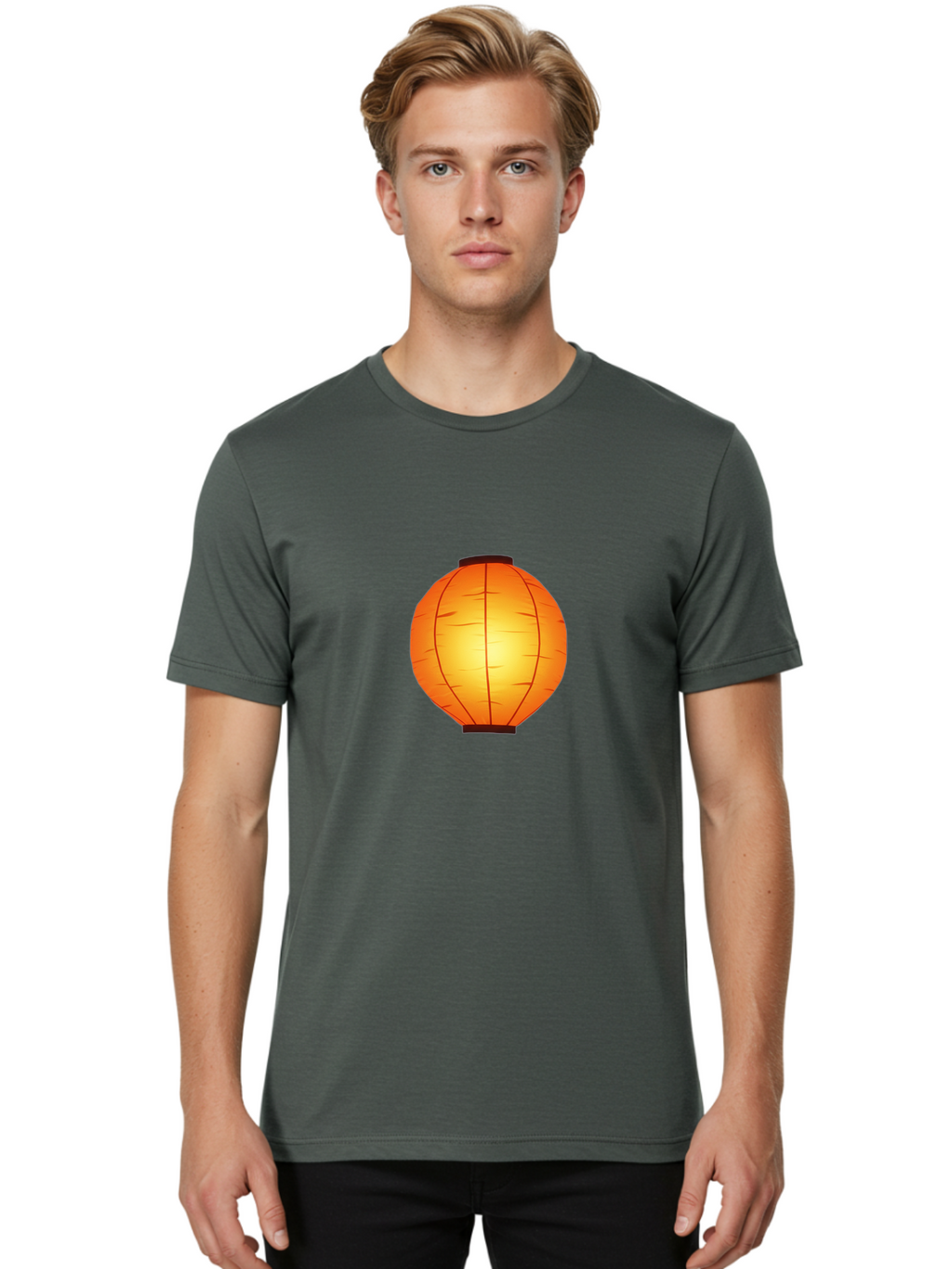 Chinese-Lantern Men'S Graphic Tee, 100% Cotton, Comfortable Casual Summer Wear, Machine Washable, Vintage Camera, Old Camera, Antique Camera, Black Camera, Classic Photography, Photography Equipment, Nostalgic Device, Film Camera, Camera Art Baj876