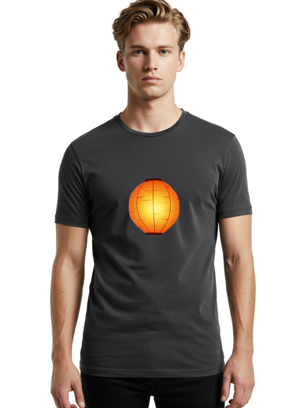 Chinese-Lantern Men'S Graphic Tee, 100% Cotton, Comfortable Casual Summer Wear, Machine Washable, Vintage Camera, Old Camera, Antique Camera, Black Camera, Classic Photography, Photography Equipment, Nostalgic Device, Film Camera, Camera Art Baj876