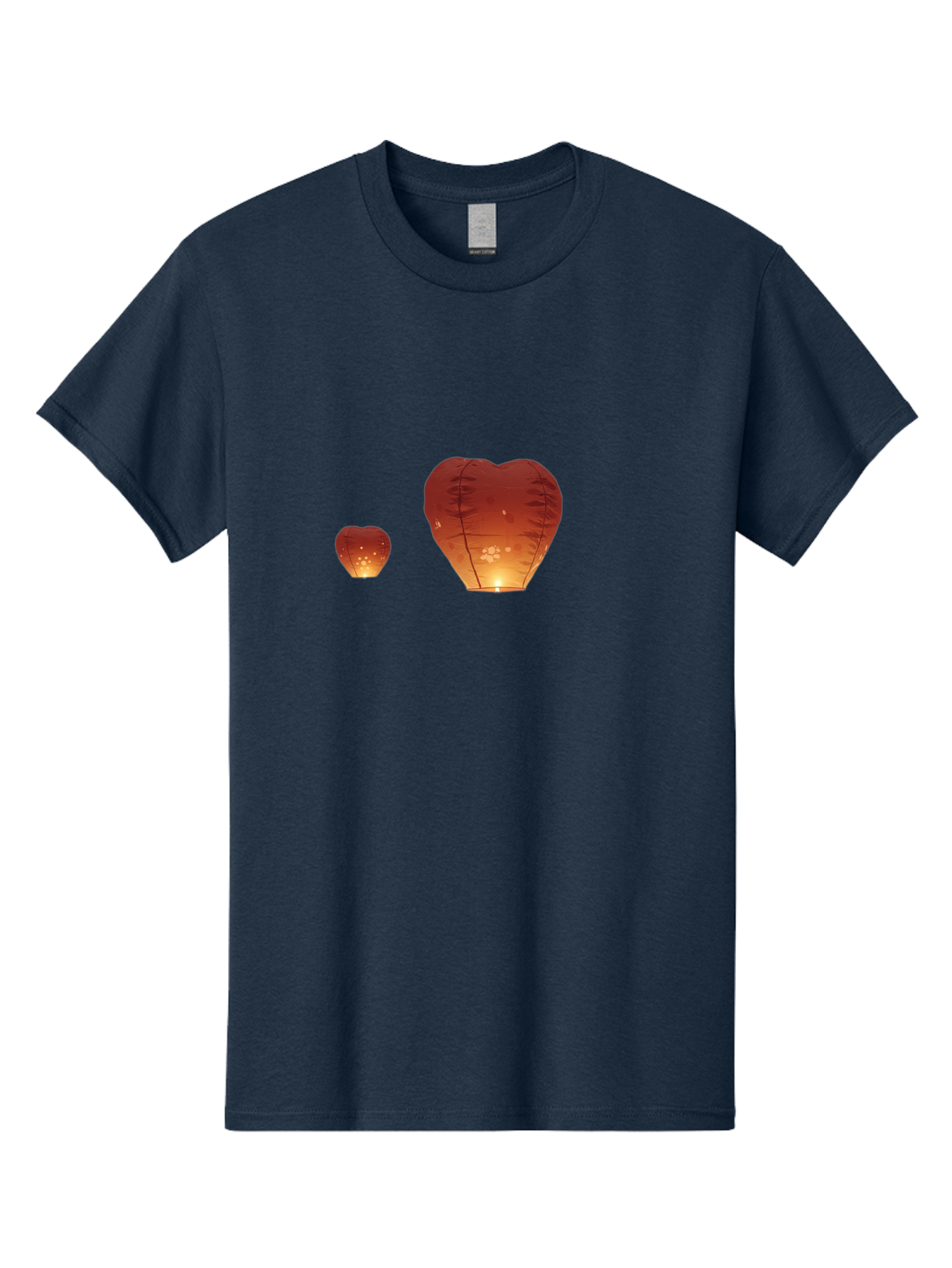 Heart-Shaped-Lanterns Men'S Graphic Tee, 100% Cotton, Comfortable Casual Summer Wear, Machine Washable, Vintage Camera, Old Camera, Antique Camera, Black Camera, Classic Photography, Photography Equipment, Nostalgic Device, Film Camera, Baj880