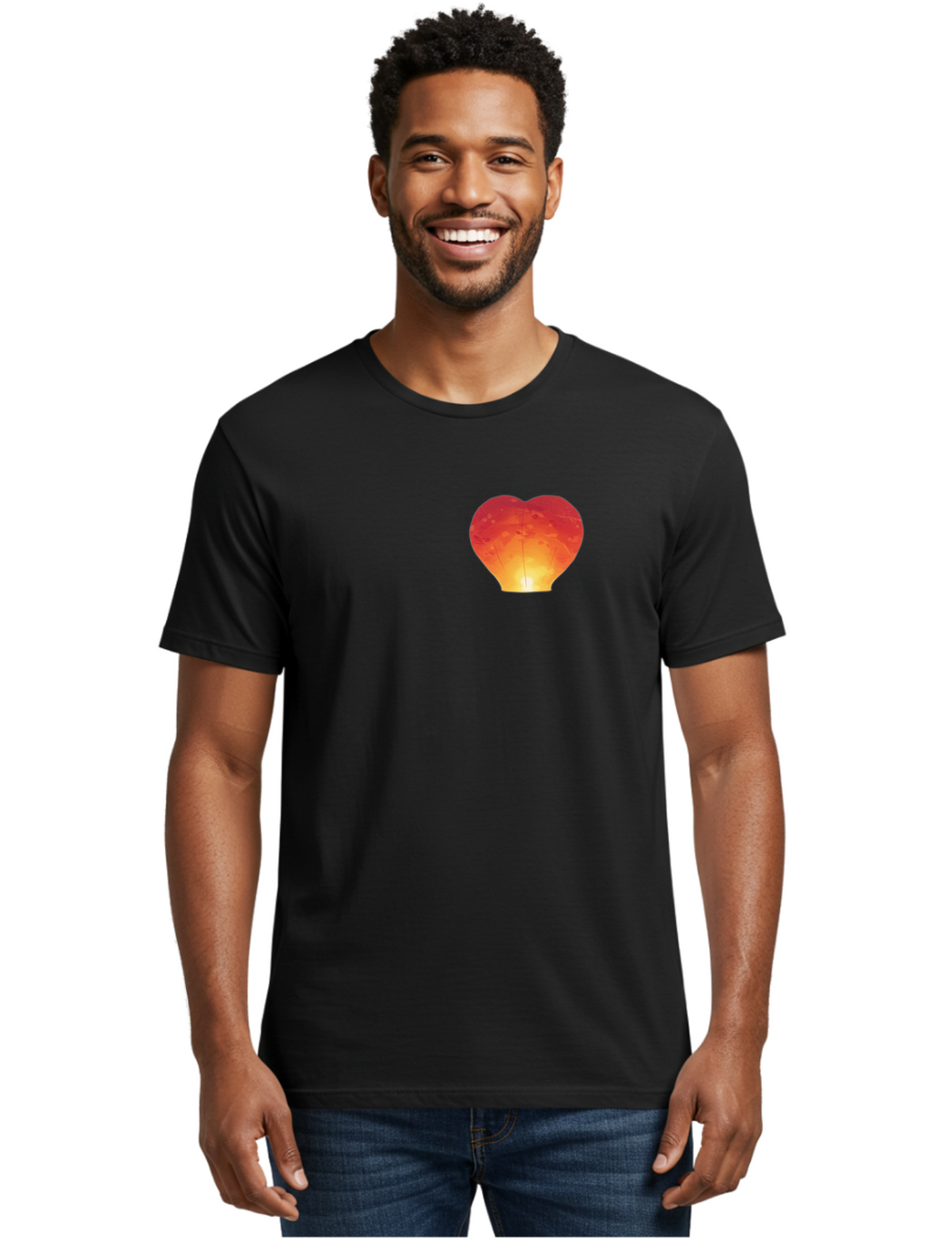 Red-Heart-Lantern Men'S Graphic Tee, 100% Cotton, Comfortable Casual Summer Wear, Machine Washable, Vintage Camera, Old Camera, Antique Camera, Black Camera, Classic Photography, Photography Equipment, Nostalgic Device, Film Camera, Camera Art Baj881