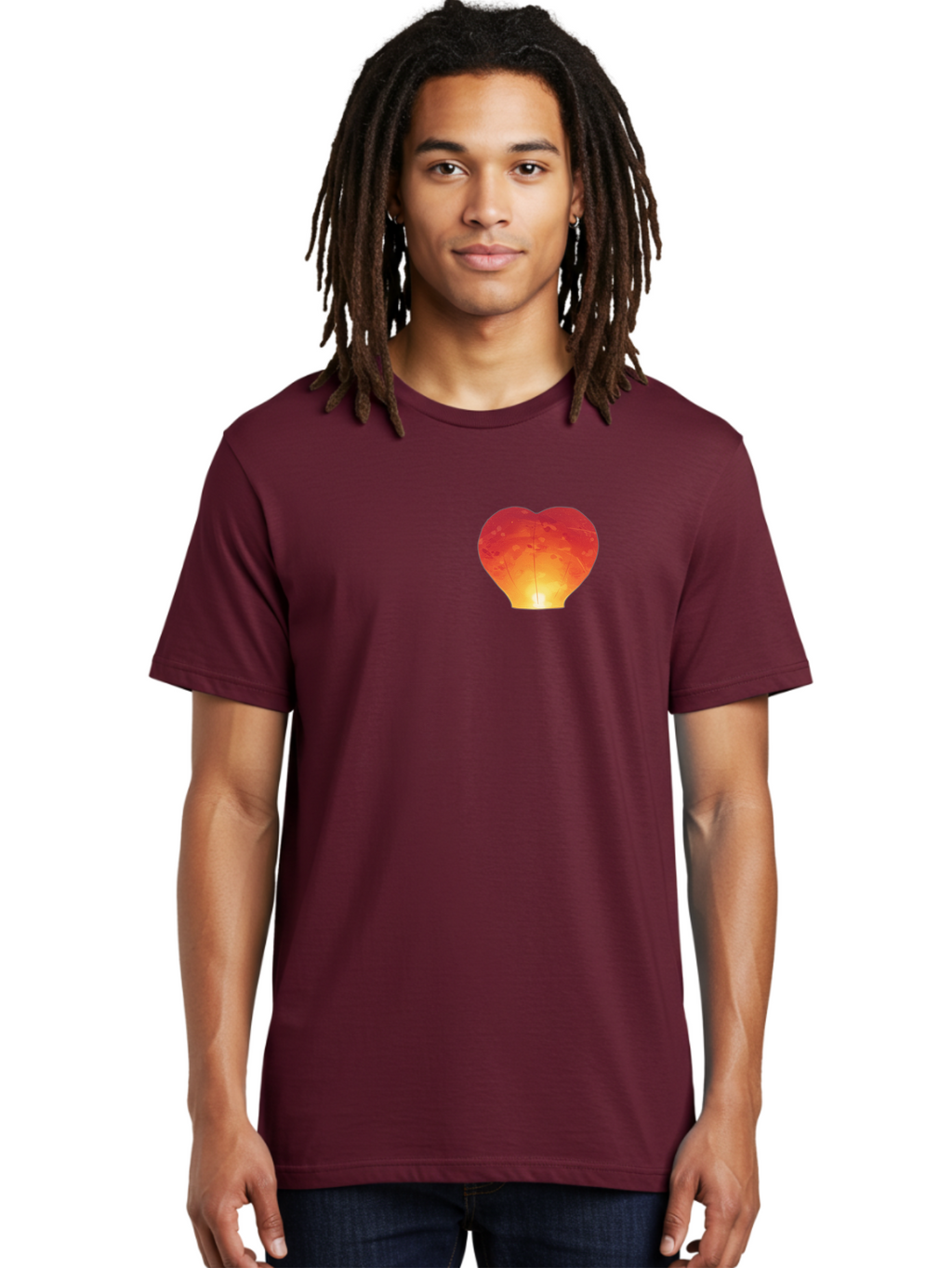 Red-Heart-Lantern Men'S Graphic Tee, 100% Cotton, Comfortable Casual Summer Wear, Machine Washable, Vintage Camera, Old Camera, Antique Camera, Black Camera, Classic Photography, Photography Equipment, Nostalgic Device, Film Camera, Camera Art Baj881