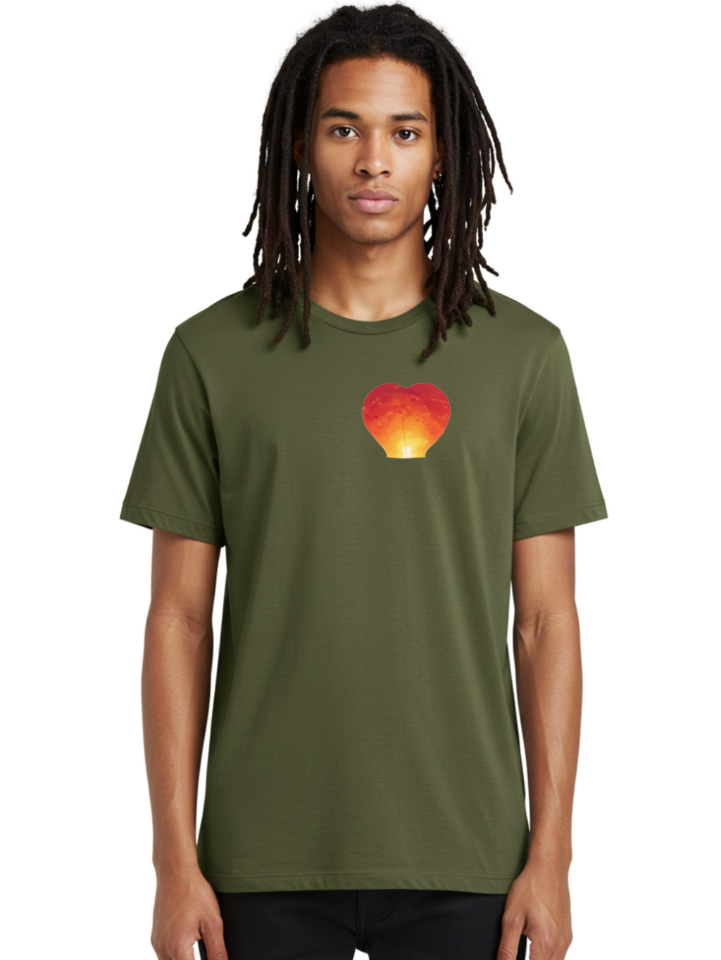 Red-Heart-Lantern Men'S Graphic Tee, 100% Cotton, Comfortable Casual Summer Wear, Machine Washable, Vintage Camera, Old Camera, Antique Camera, Black Camera, Classic Photography, Photography Equipment, Nostalgic Device, Film Camera, Camera Art Baj881