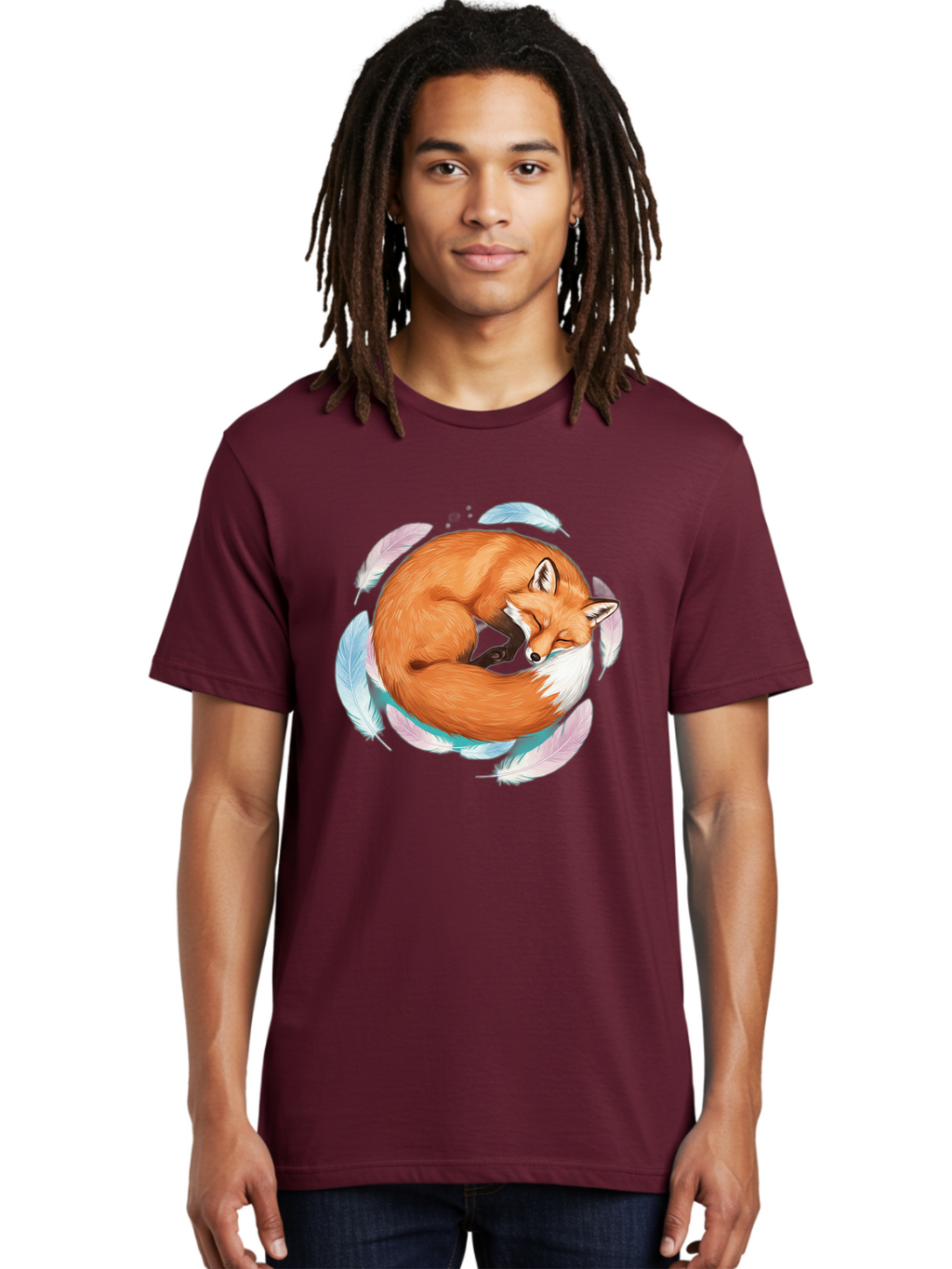 Sleeping-Fox-2 Men'S Graphic Tee, 100% Cotton, Comfortable Casual Summer Wear, Machine Washable, Vintage Camera, Old Camera, Antique Camera, Black Camera, Classic Photography, Photography Equipment, Nostalgic Device, Film Camera, Camera Art Baj883