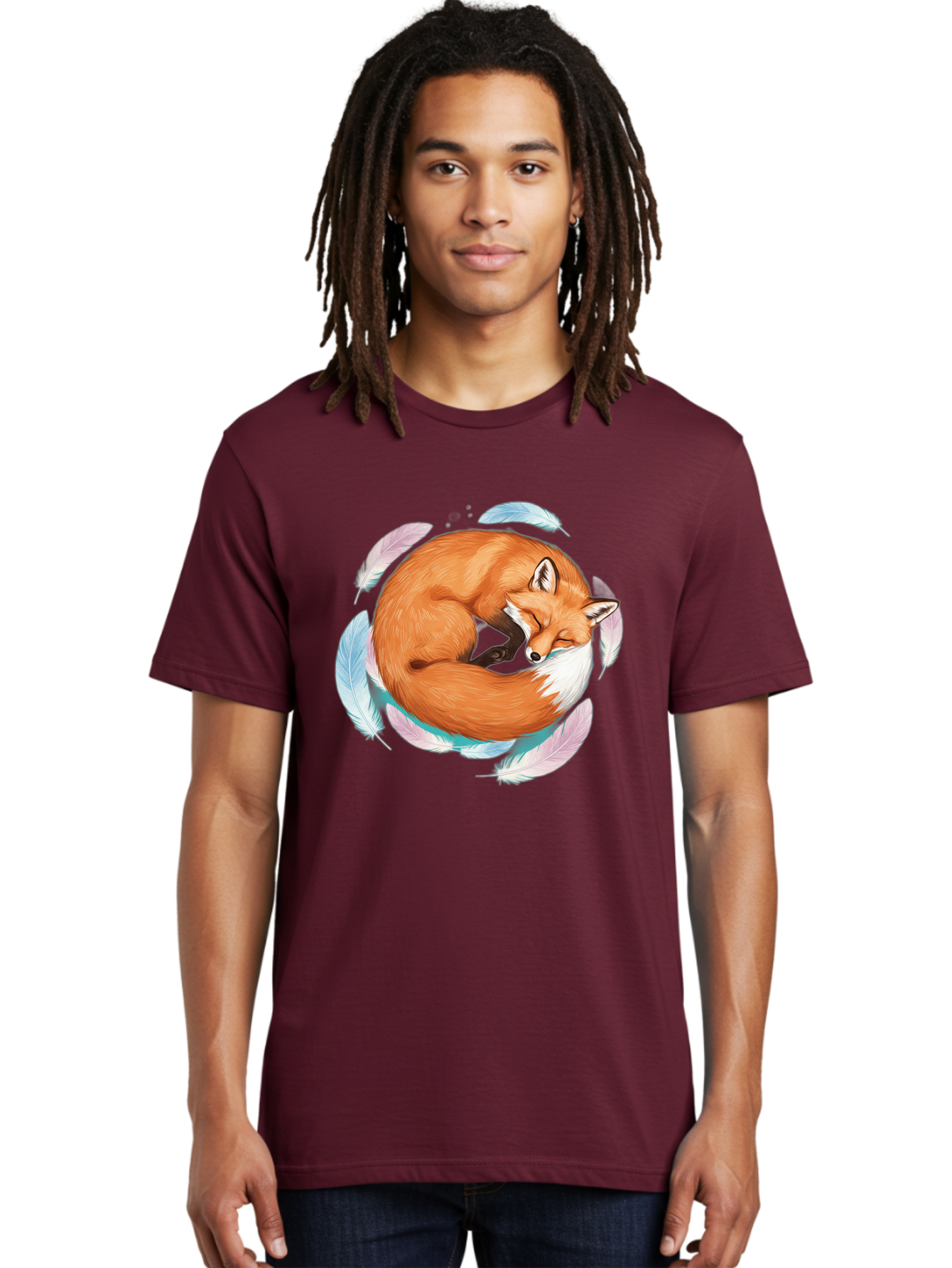 Sleeping-Fox-2 Men'S Graphic Tee, 100% Cotton, Comfortable Casual Summer Wear, Machine Washable, Vintage Camera, Old Camera, Antique Camera, Black Camera, Classic Photography, Photography Equipment, Nostalgic Device, Film Camera, Camera Art Baj883