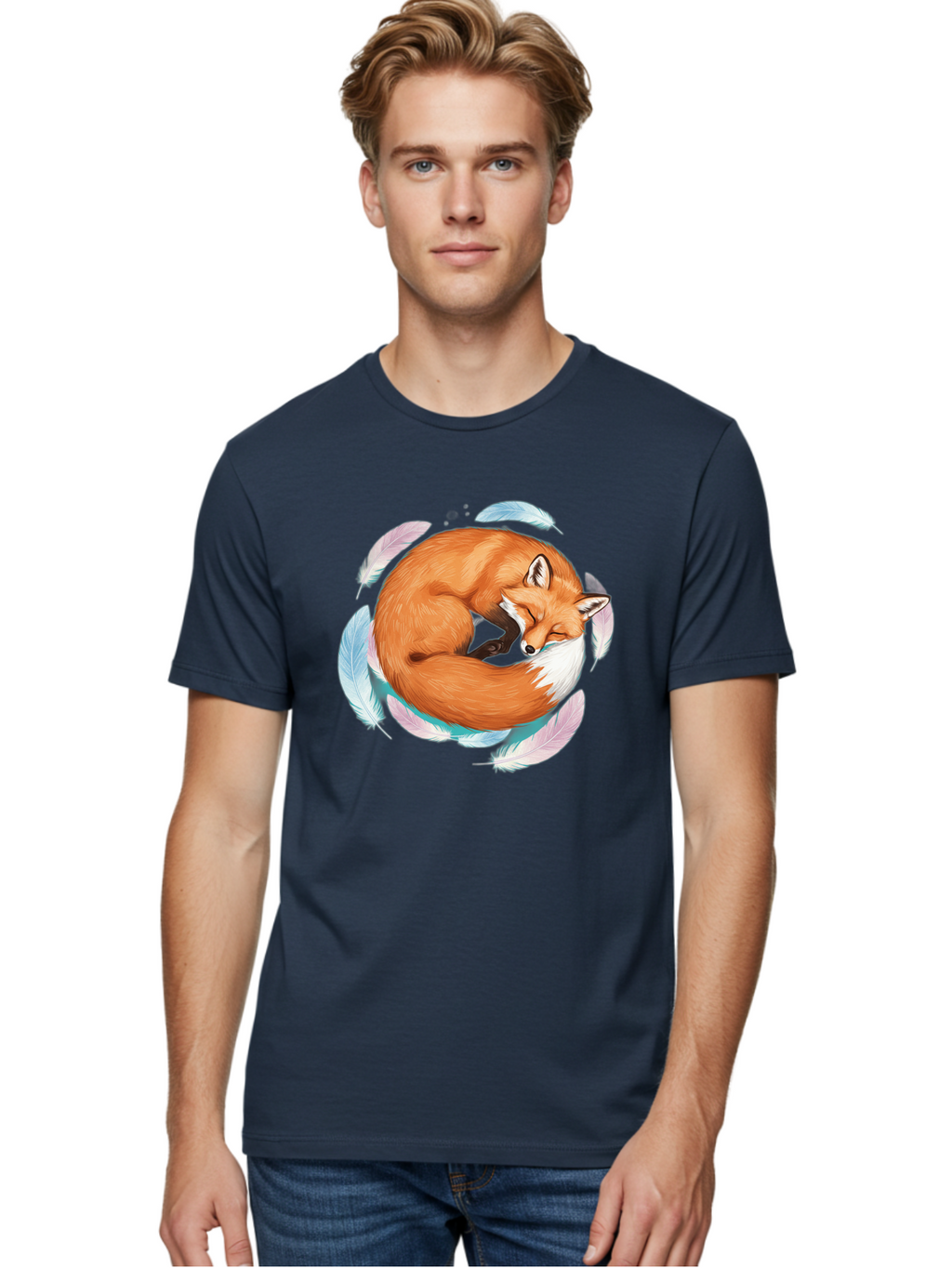 Sleeping-Fox-2 Men'S Graphic Tee, 100% Cotton, Comfortable Casual Summer Wear, Machine Washable, Vintage Camera, Old Camera, Antique Camera, Black Camera, Classic Photography, Photography Equipment, Nostalgic Device, Film Camera, Camera Art Baj883