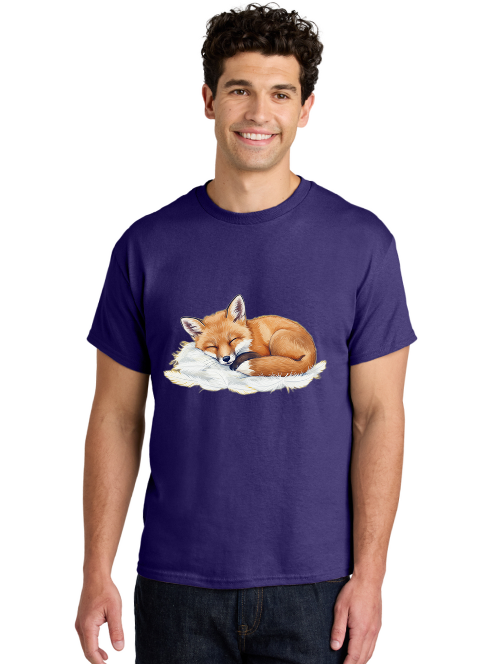 Sleeping-Fox-3 Men'S Graphic Tee, 100% Cotton, Comfortable Casual Summer Wear, Machine Washable, Vintage Camera, Old Camera, Antique Camera, Black Camera, Classic Photography, Photography Equipment, Nostalgic Device, Film Camera, Camera Art Baj884