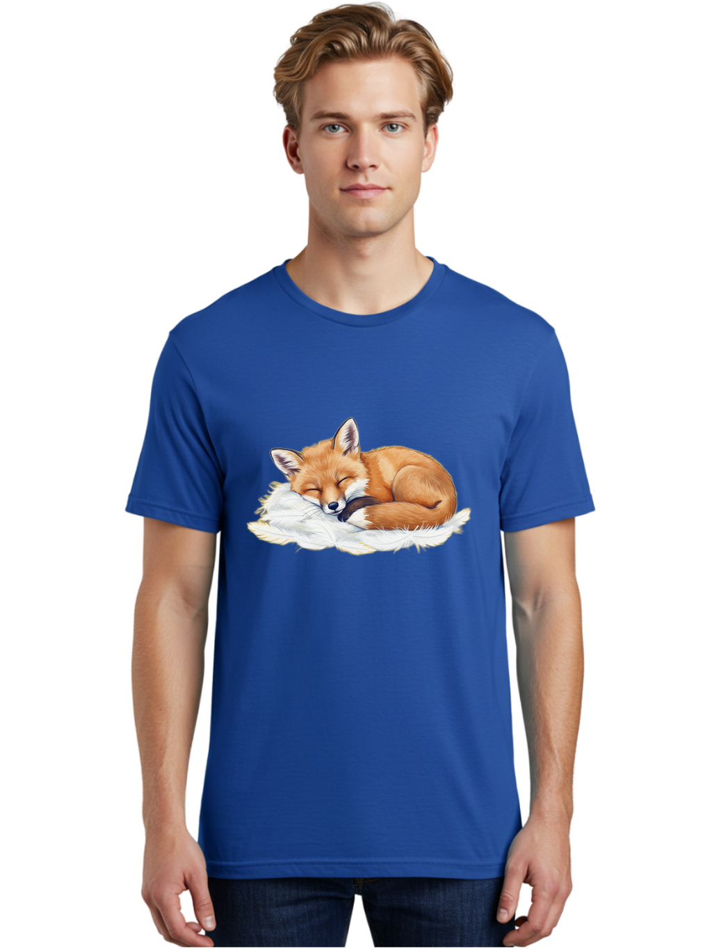 Sleeping-Fox-3 Men'S Graphic Tee, 100% Cotton, Comfortable Casual Summer Wear, Machine Washable, Vintage Camera, Old Camera, Antique Camera, Black Camera, Classic Photography, Photography Equipment, Nostalgic Device, Film Camera, Camera Art Baj884