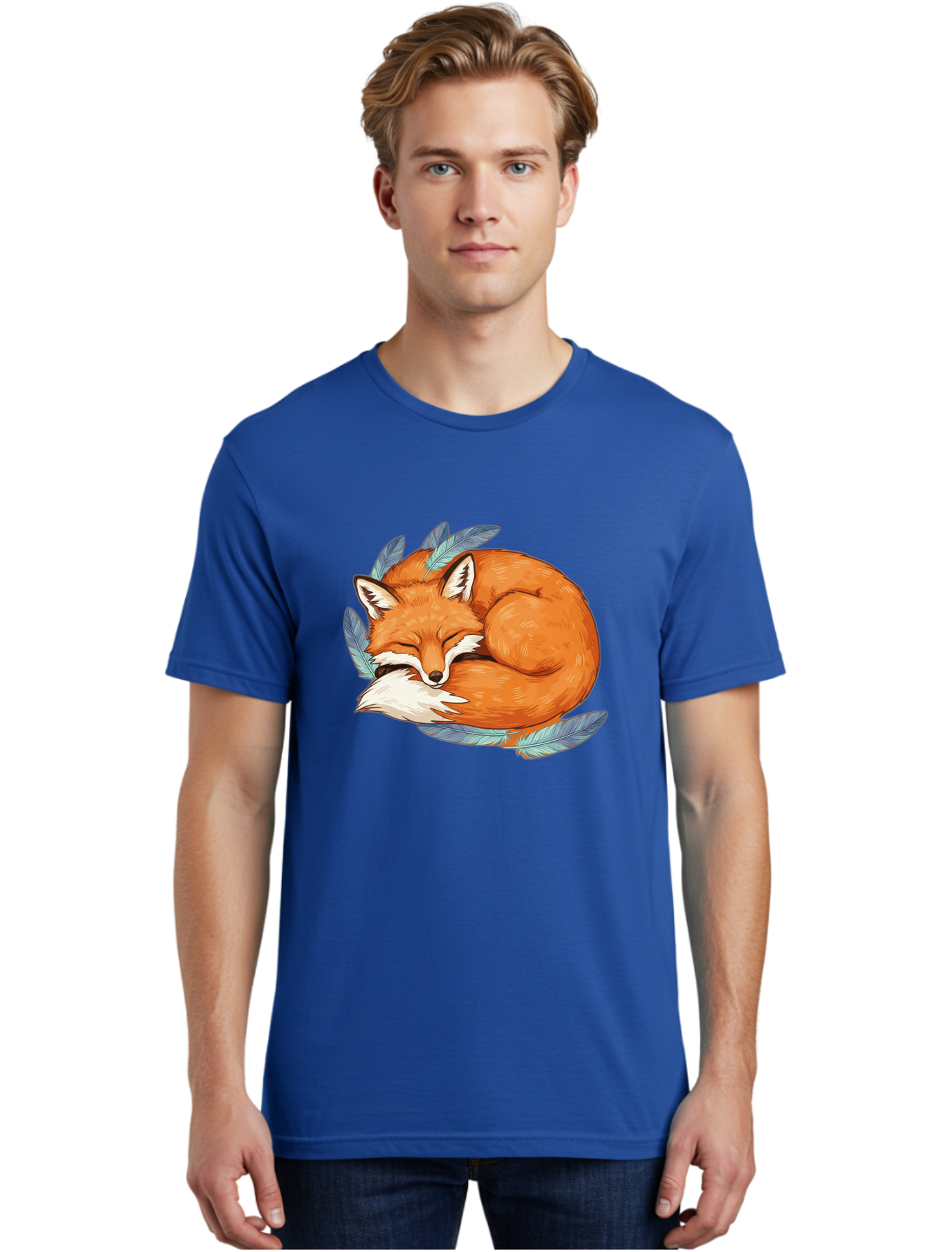 Sleeping-Fox-4 Men'S Graphic Tee, 100% Cotton, Comfortable Casual Summer Wear, Machine Washable, Vintage Camera, Old Camera, Antique Camera, Black Camera, Classic Photography, Photography Equipment, Nostalgic Device, Film Camera, Camera Art Baj885