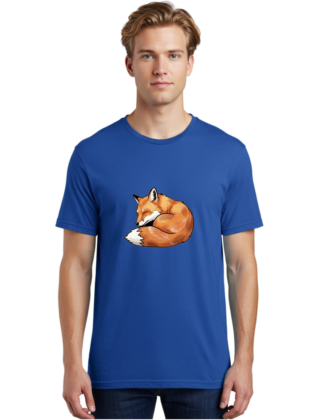 Sleeping-Fox-5 Men'S Graphic Tee, 100% Cotton, Comfortable Casual Summer Wear, Machine Washable, Vintage Camera, Old Camera, Antique Camera, Black Camera, Classic Photography, Photography Equipment, Nostalgic Device, Film Camera, Camera Art Baj886
