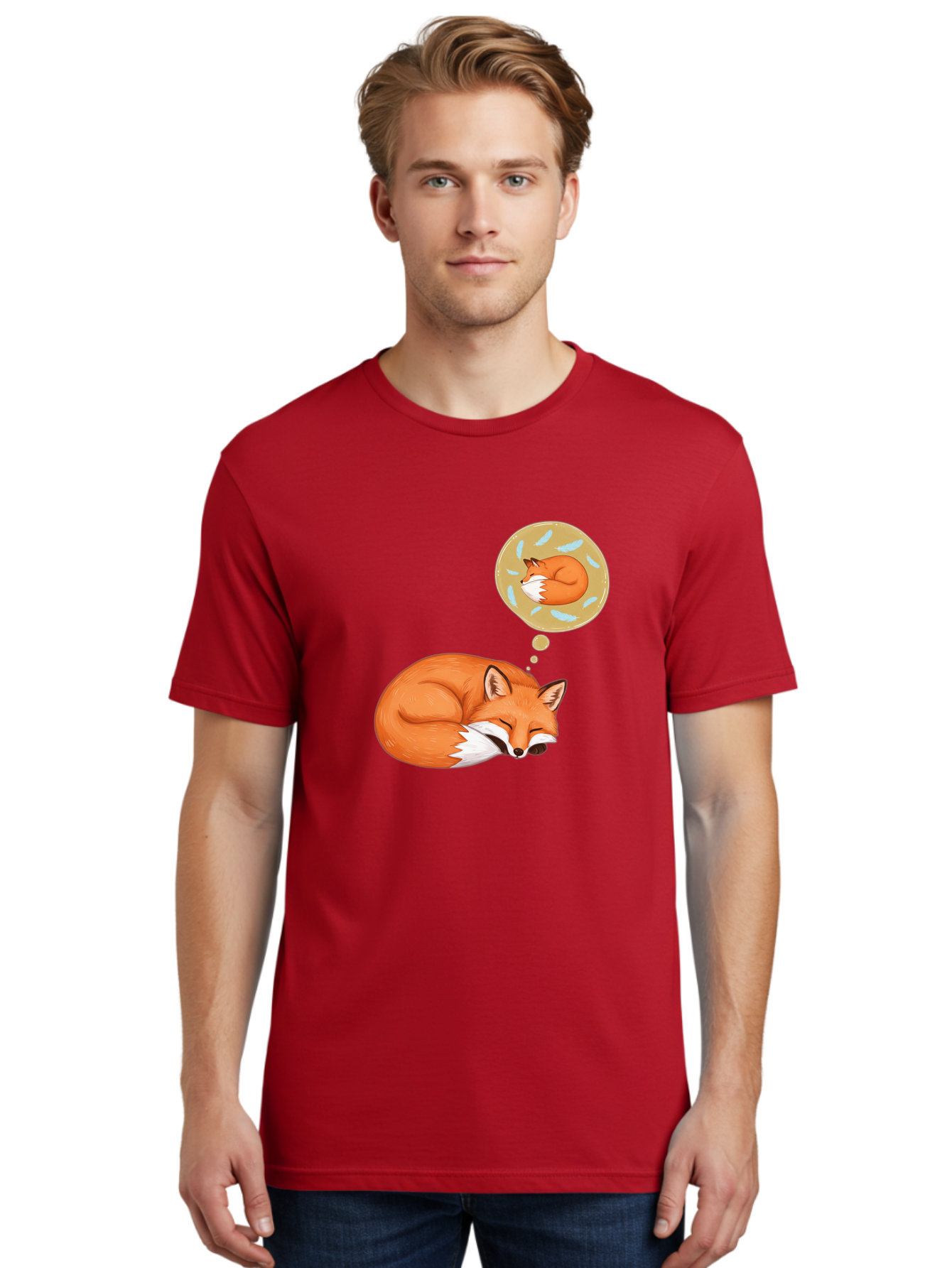 Sleeping-Fox-8 Men'S Graphic Tee, 100% Cotton, Comfortable Casual Summer Wear, Machine Washable, Vintage Camera, Old Camera, Antique Camera, Black Camera, Classic Photography, Photography Equipment, Nostalgic Device, Film Camera, Camera Art Baj889