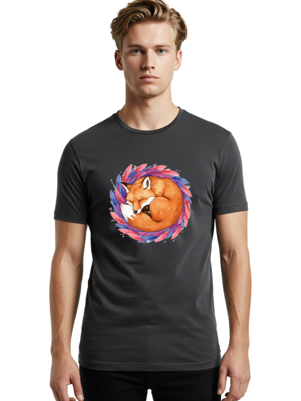 Sleeping-Fox Men'S Graphic Tee, 100% Cotton, Comfortable Casual Summer Wear, Machine Washable, Vintage Camera, Old Camera, Antique Camera, Black Camera, Classic Photography, Photography Equipment, Nostalgic Device, Film Camera, Camera Art Baj893