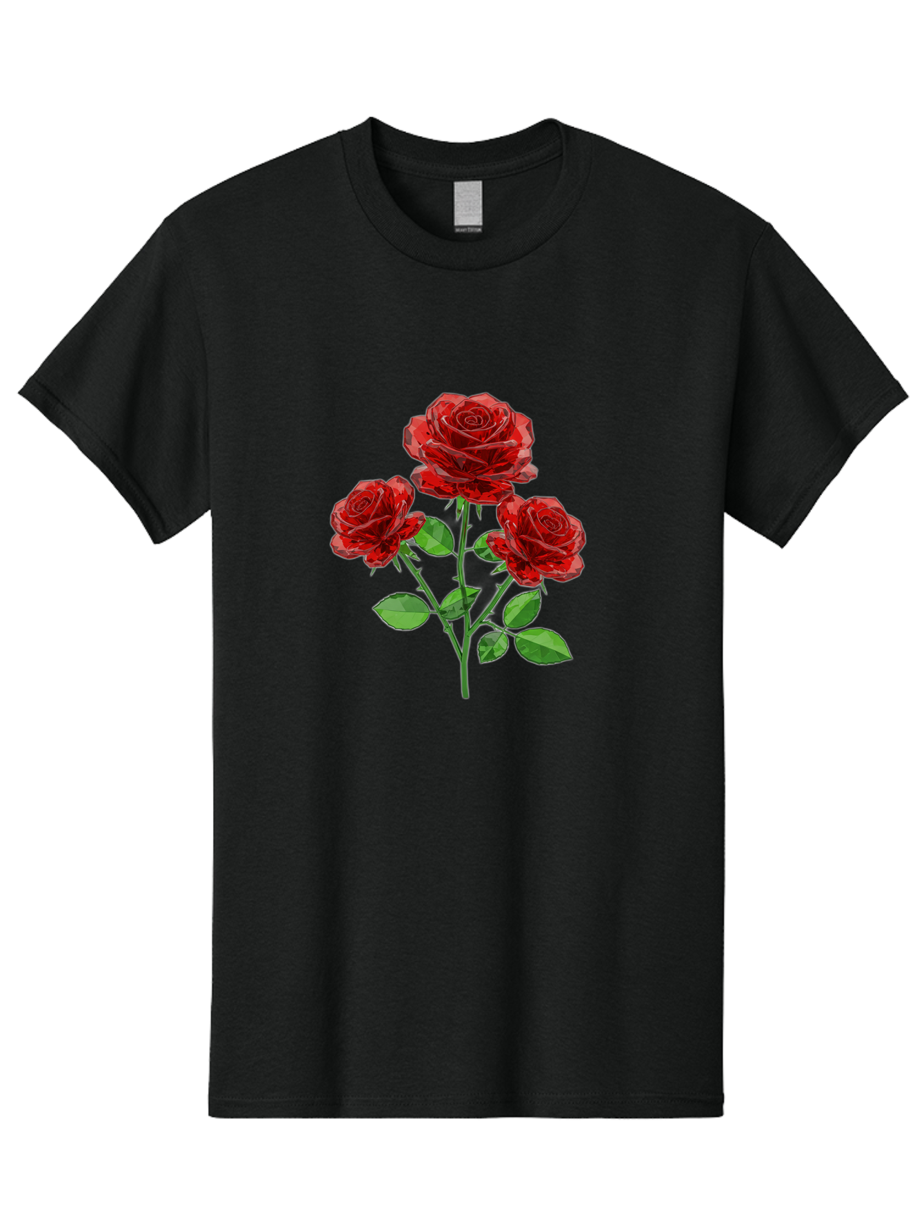 3-Red-Roses Men'S Graphic Tee, 100% Cotton, Comfortable Casual Summer Wear, Machine Washable, Vintage Camera, Old Camera, Antique Camera, Black Camera, Classic Photography, Photography Equipment, Nostalgic Device, Film Camera, Camera Art Baj898