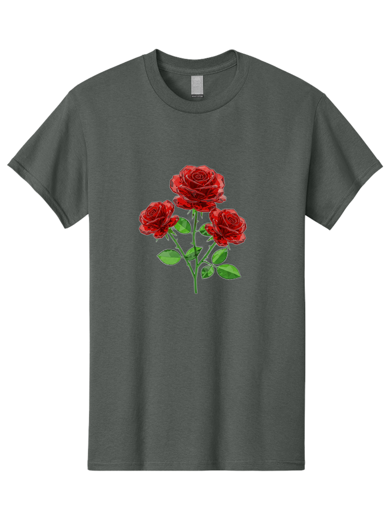 3-Red-Roses Men'S Graphic Tee, 100% Cotton, Comfortable Casual Summer Wear, Machine Washable, Vintage Camera, Old Camera, Antique Camera, Black Camera, Classic Photography, Photography Equipment, Nostalgic Device, Film Camera, Camera Art Baj898