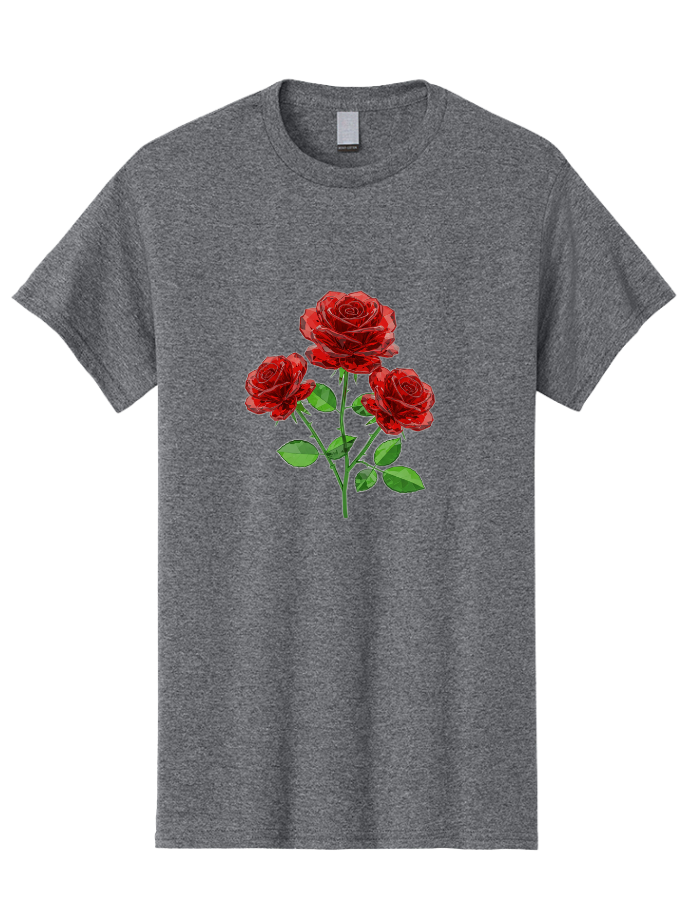3-Red-Roses Men'S Graphic Tee, 100% Cotton, Comfortable Casual Summer Wear, Machine Washable, Vintage Camera, Old Camera, Antique Camera, Black Camera, Classic Photography, Photography Equipment, Nostalgic Device, Film Camera, Camera Art Baj898
