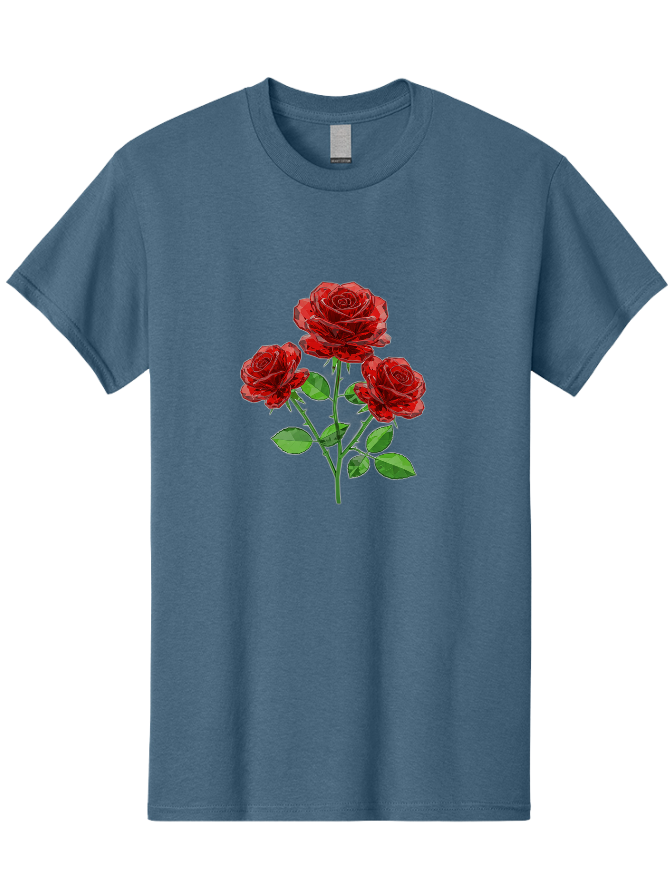 3-Red-Roses Men'S Graphic Tee, 100% Cotton, Comfortable Casual Summer Wear, Machine Washable, Vintage Camera, Old Camera, Antique Camera, Black Camera, Classic Photography, Photography Equipment, Nostalgic Device, Film Camera, Camera Art Baj898