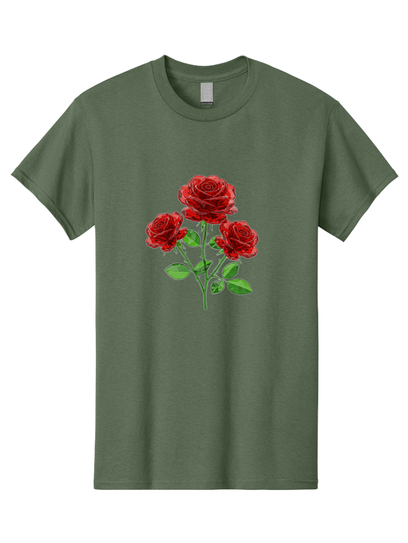 3-Red-Roses Men'S Graphic Tee, 100% Cotton, Comfortable Casual Summer Wear, Machine Washable, Vintage Camera, Old Camera, Antique Camera, Black Camera, Classic Photography, Photography Equipment, Nostalgic Device, Film Camera, Camera Art Baj898