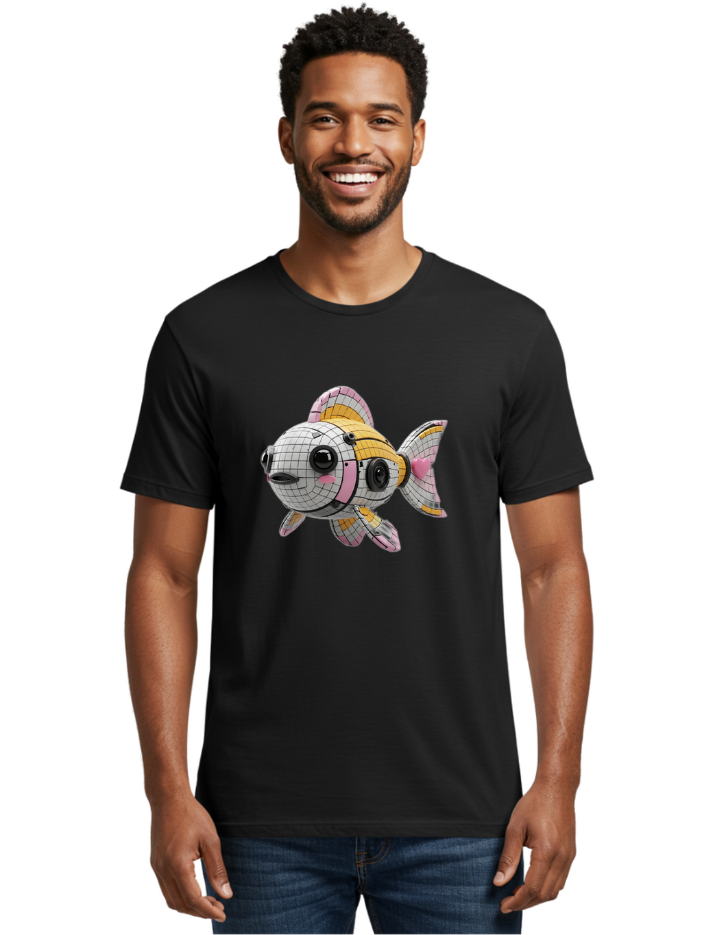 3D-Fish Men'S Graphic Tee, 100% Cotton, Comfortable Casual Summer Wear, Machine Washable, Vintage Camera, Old Camera, Antique Camera, Black Camera, Classic Photography, Photography Equipment, Nostalgic Device, Film Camera, Camera Art Baj899