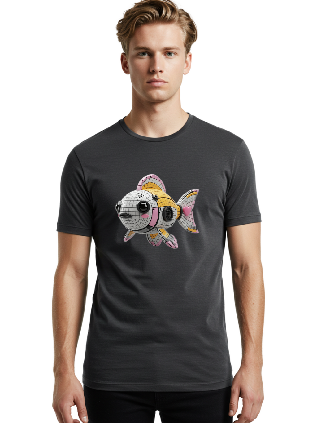 3D-Fish Men'S Graphic Tee, 100% Cotton, Comfortable Casual Summer Wear, Machine Washable, Vintage Camera, Old Camera, Antique Camera, Black Camera, Classic Photography, Photography Equipment, Nostalgic Device, Film Camera, Camera Art Baj899