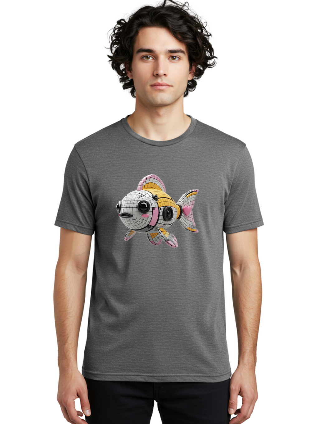 3D-Fish Men'S Graphic Tee, 100% Cotton, Comfortable Casual Summer Wear, Machine Washable, Vintage Camera, Old Camera, Antique Camera, Black Camera, Classic Photography, Photography Equipment, Nostalgic Device, Film Camera, Camera Art Baj899