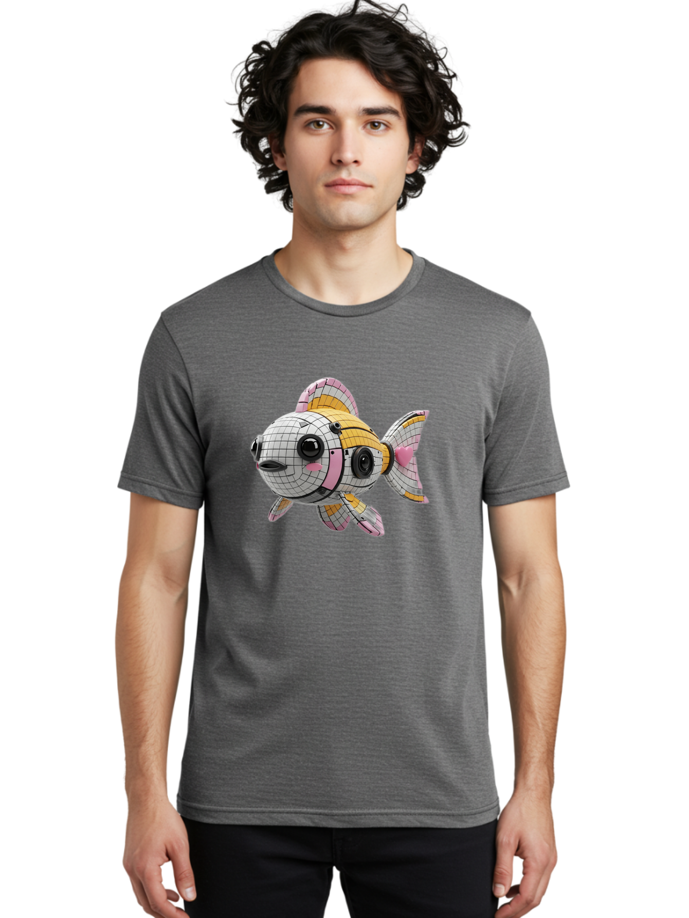 3D-Fish Men'S Graphic Tee, 100% Cotton, Comfortable Casual Summer Wear, Machine Washable, Vintage Camera, Old Camera, Antique Camera, Black Camera, Classic Photography, Photography Equipment, Nostalgic Device, Film Camera, Camera Art Baj899